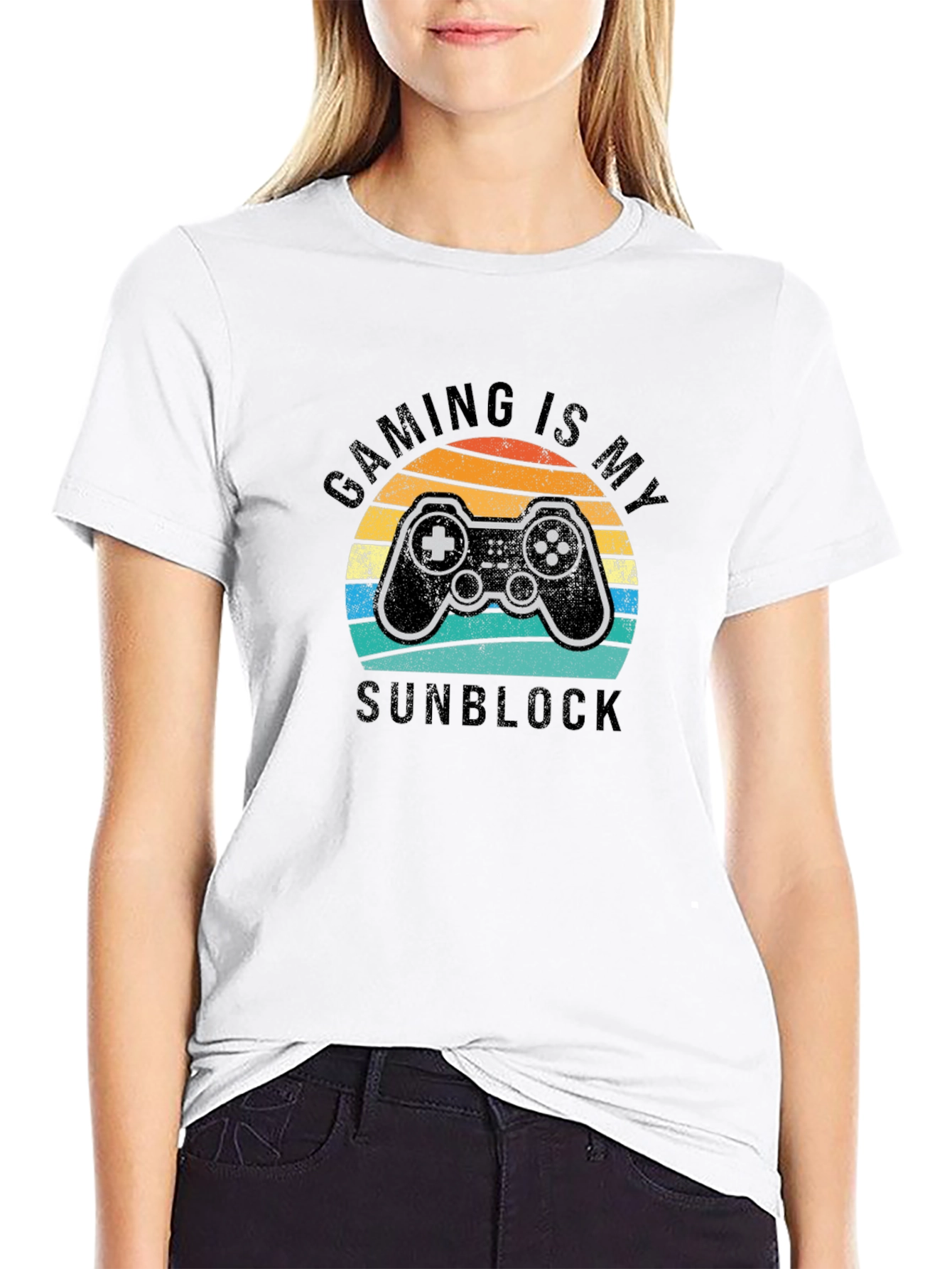Gaming is My Sunblock Graphic T-Shirt
