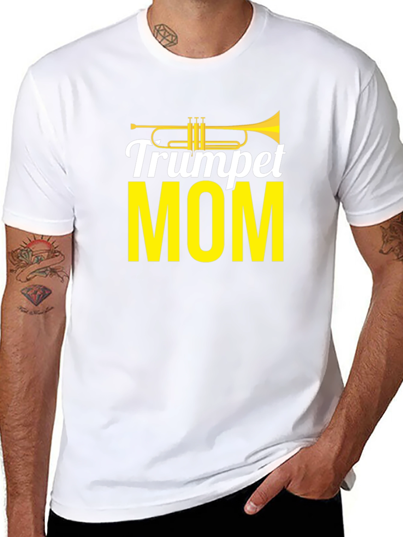 Trumpet Mom T-Shirt - Music Lovers Tee