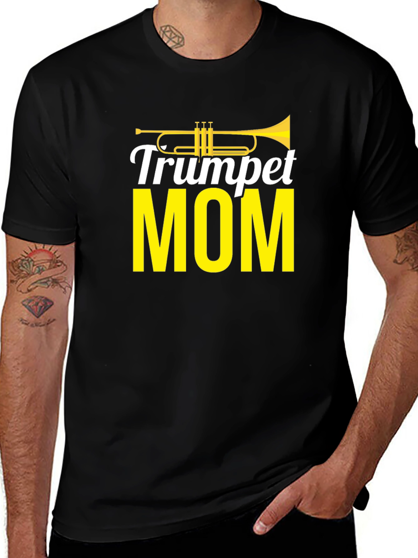 Trumpet Mom T-Shirt - Music Lovers Tee