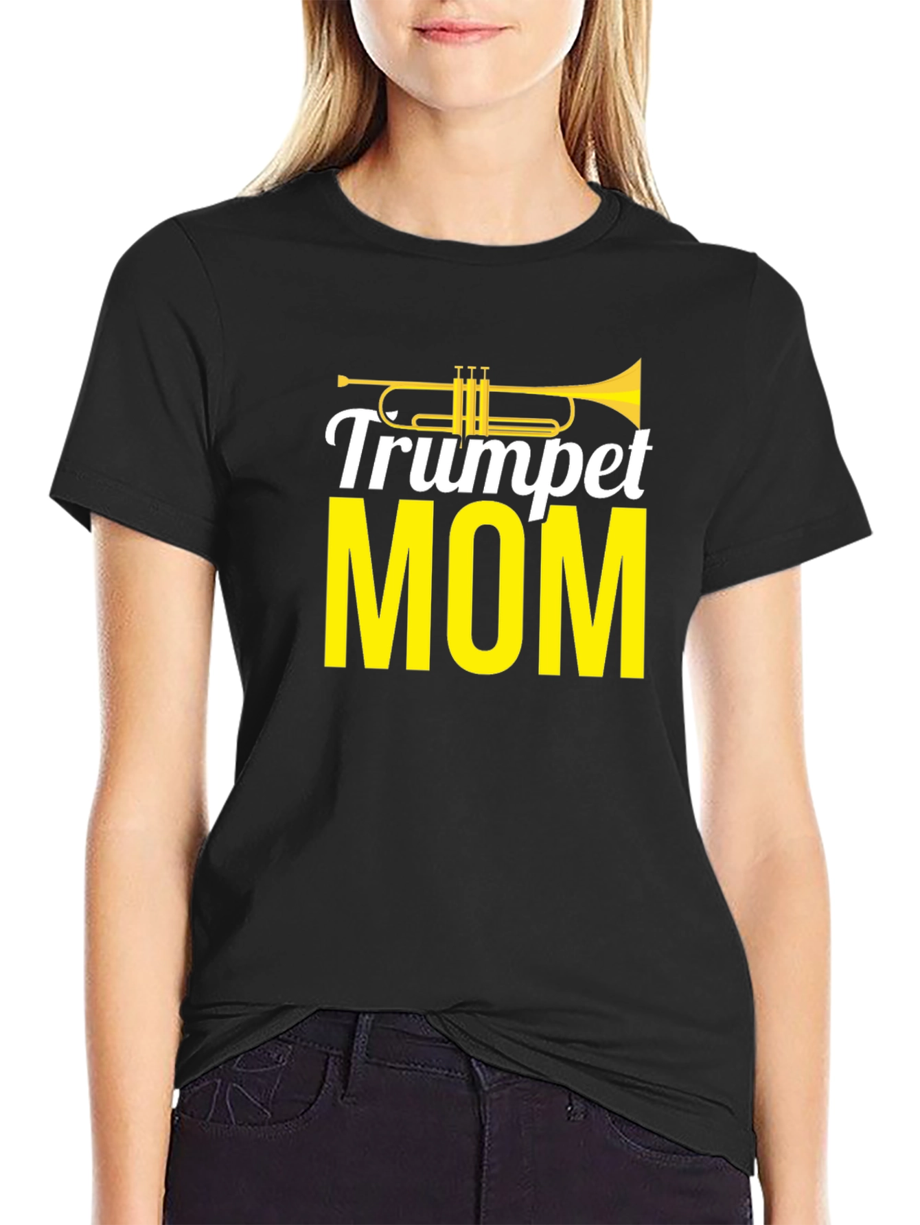 Trumpet Mom T-Shirt - Music Lovers Tee