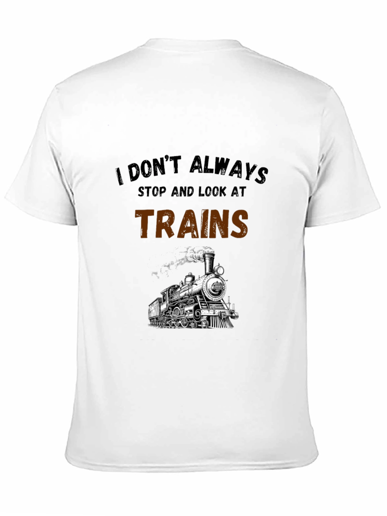 Train Enthusiast Graphic T-Shirt