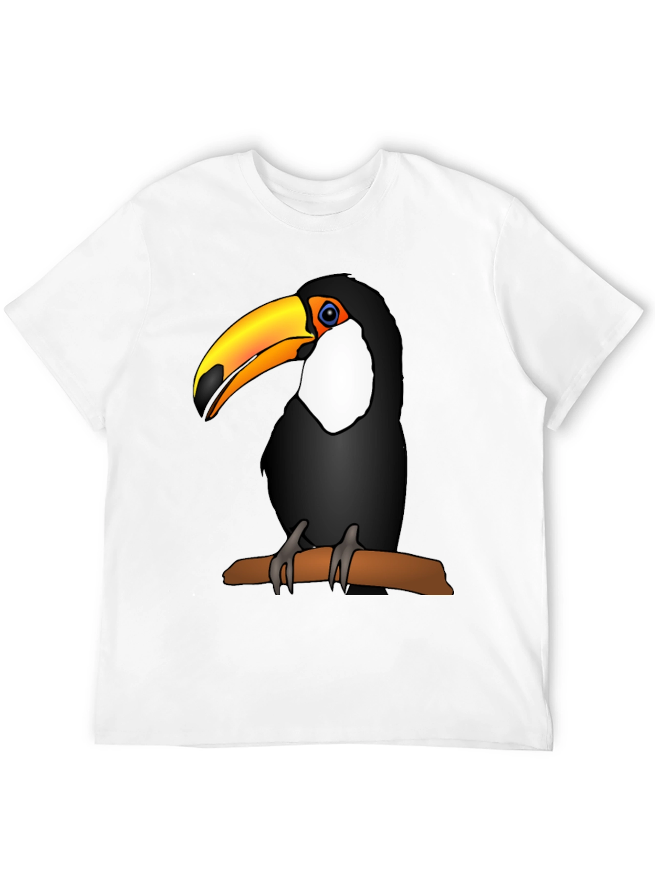 Toucan Graphic Tee - Mens Black T-Shirt
