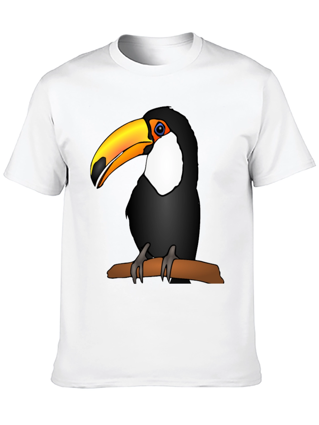 Toucan Graphic Tee - Mens Black T-Shirt