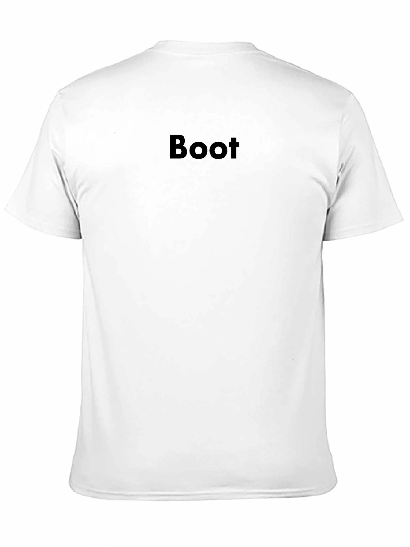 Minimalist Boot Black T-Shirt