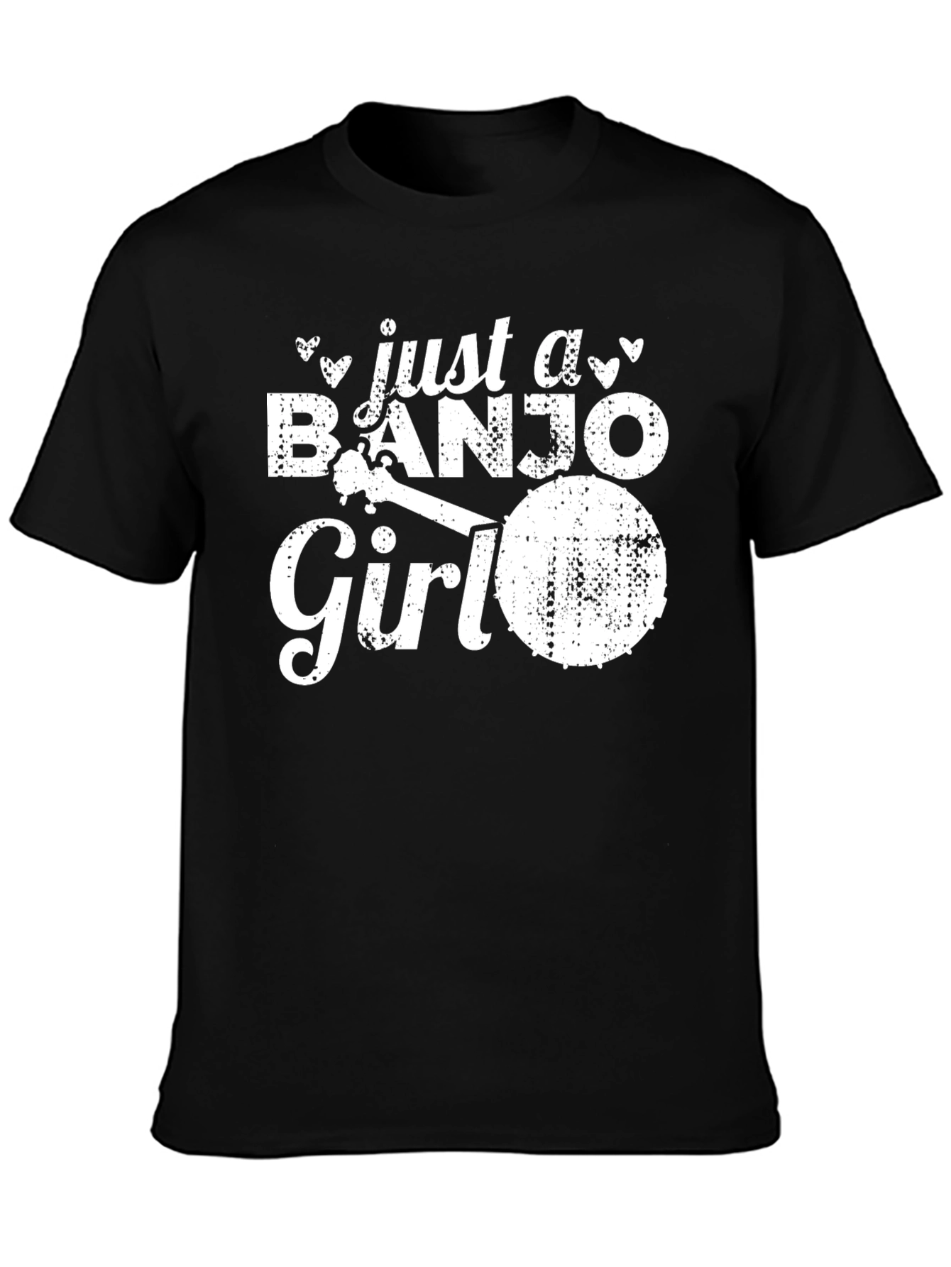 Just a Banjo Girl T-Shirt - Music Lover Tee