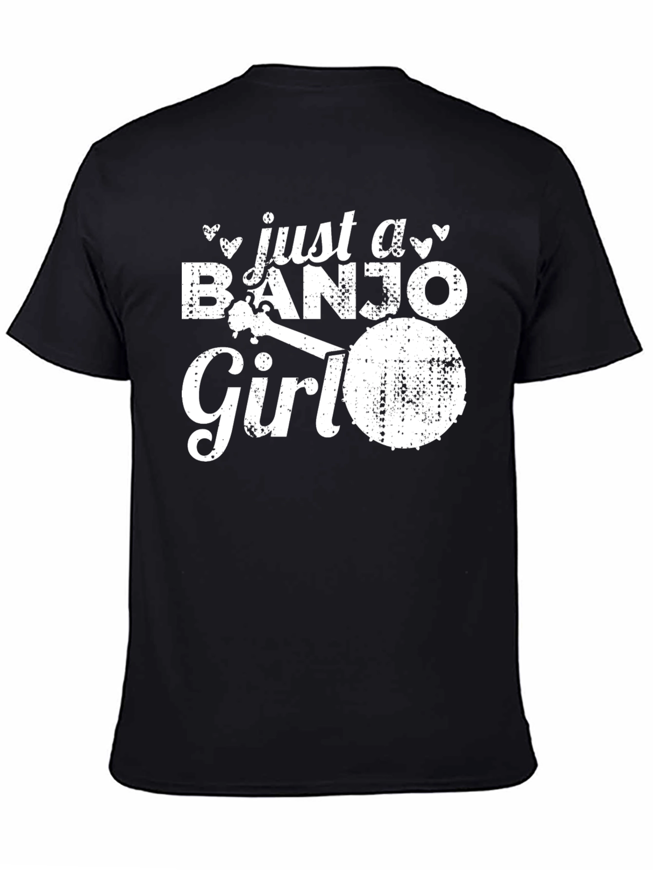Just a Banjo Girl T-Shirt - Music Lover Tee