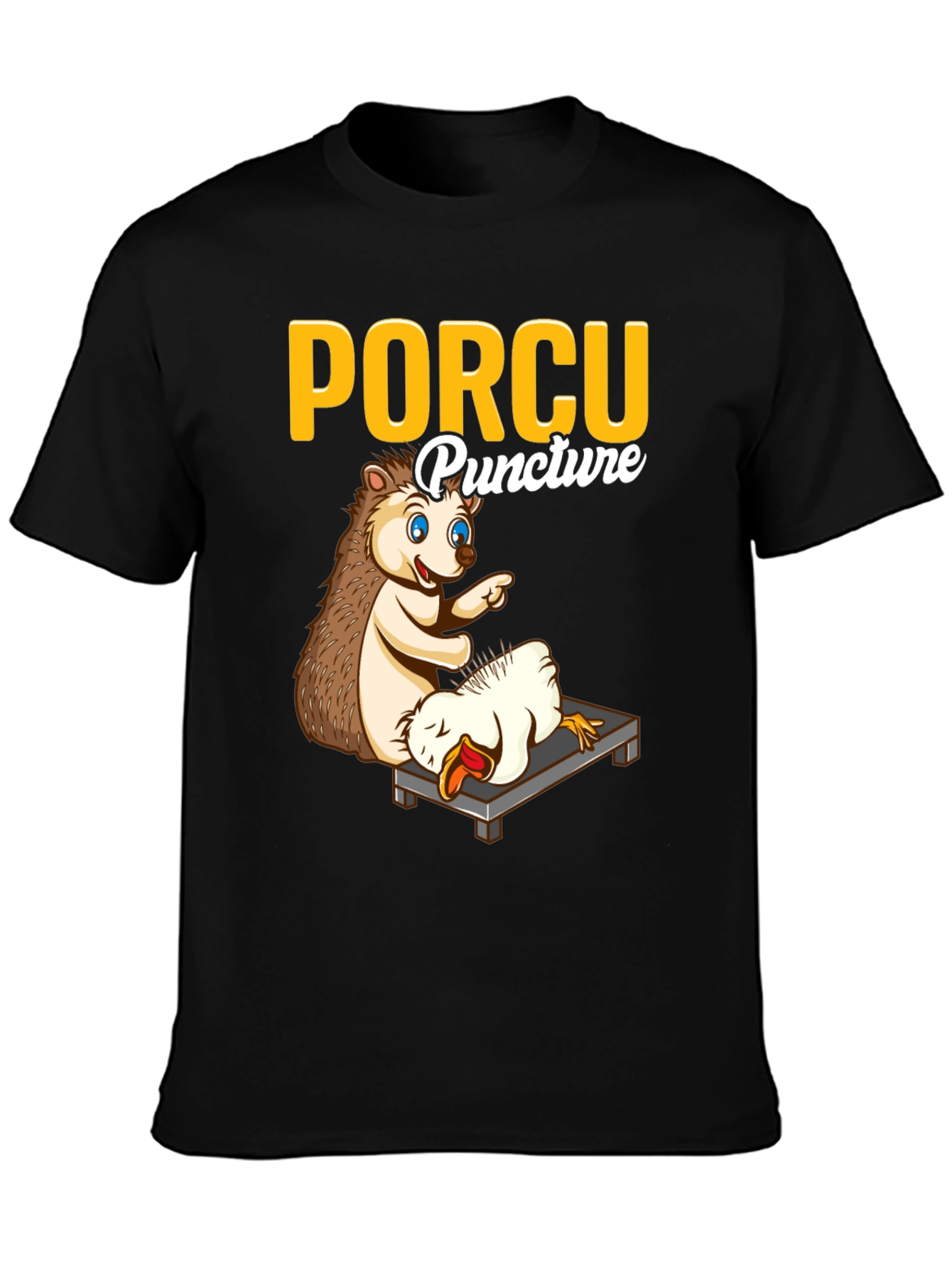 Porcu-puncture Funny T-Shirt