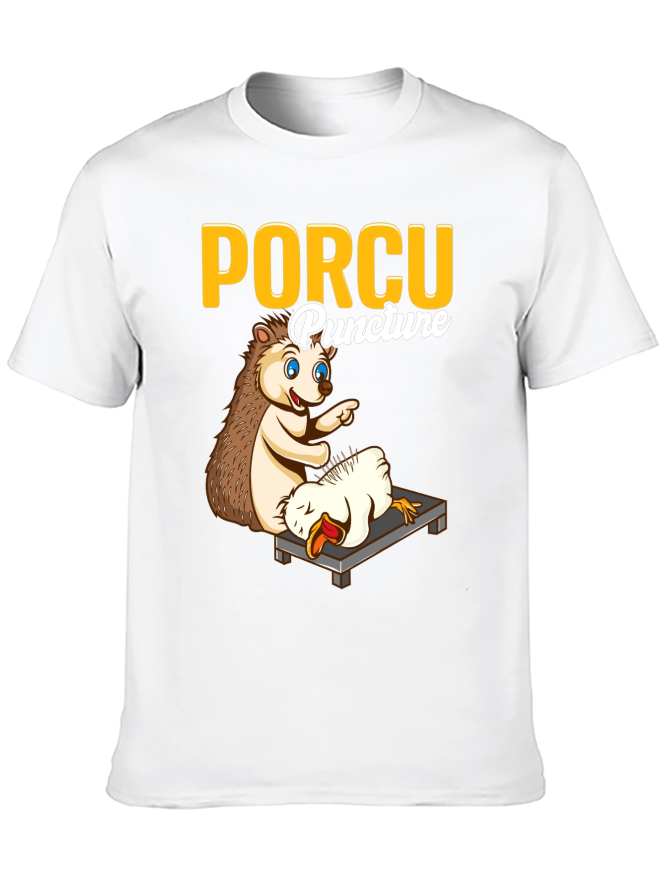 Porcu-puncture Funny T-Shirt
