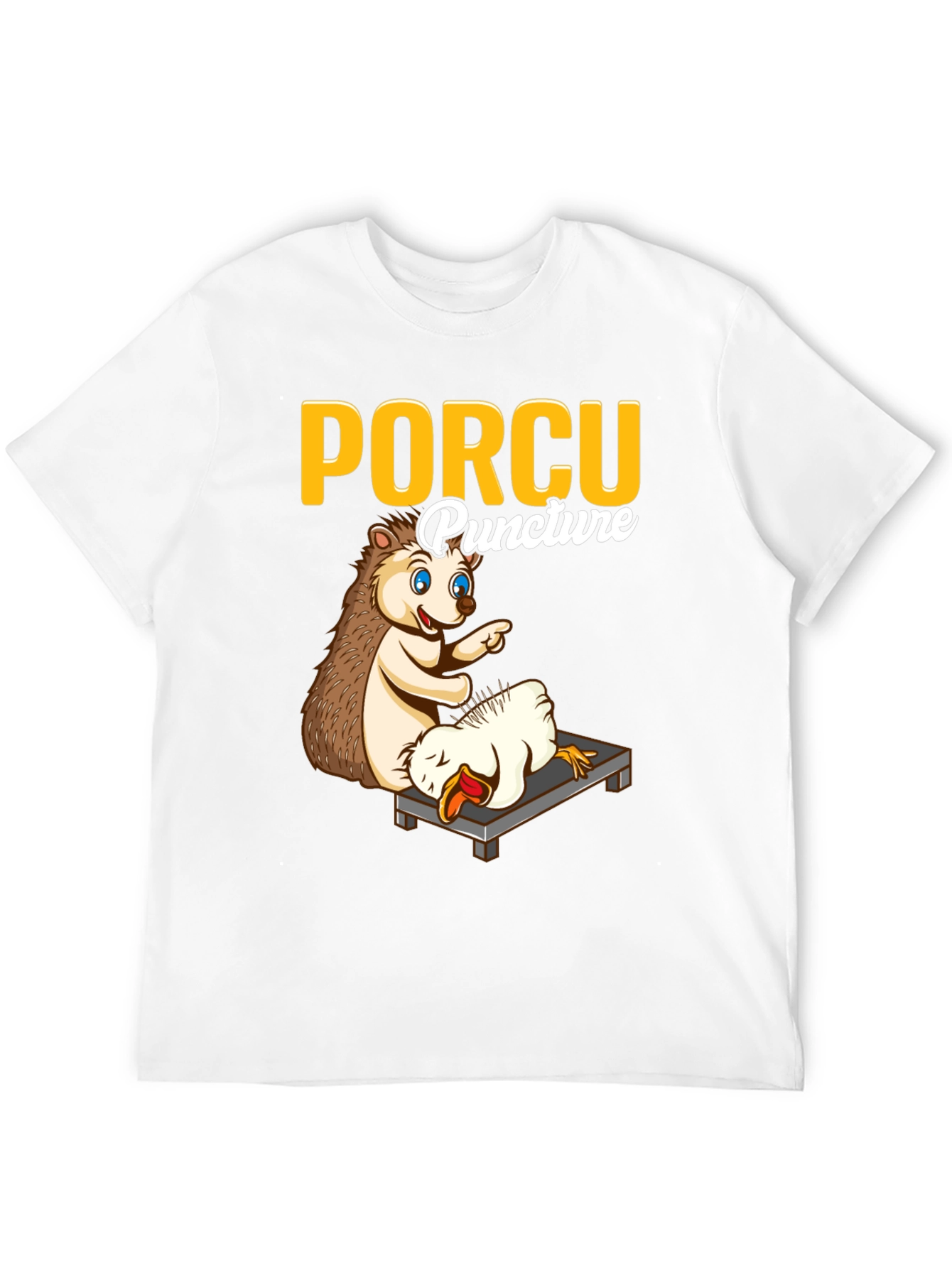 Porcu-puncture Funny T-Shirt