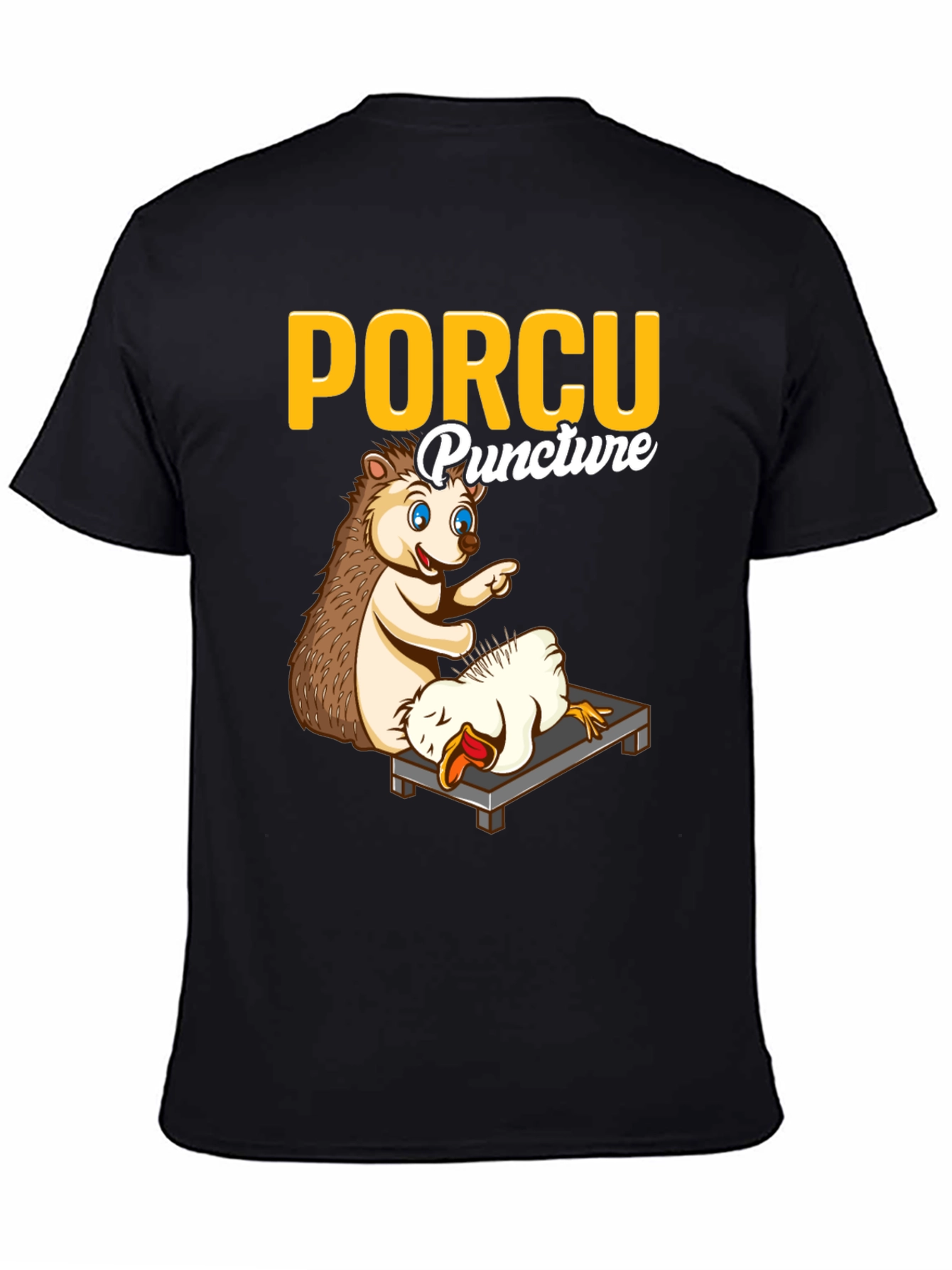 Porcu-puncture Funny T-Shirt