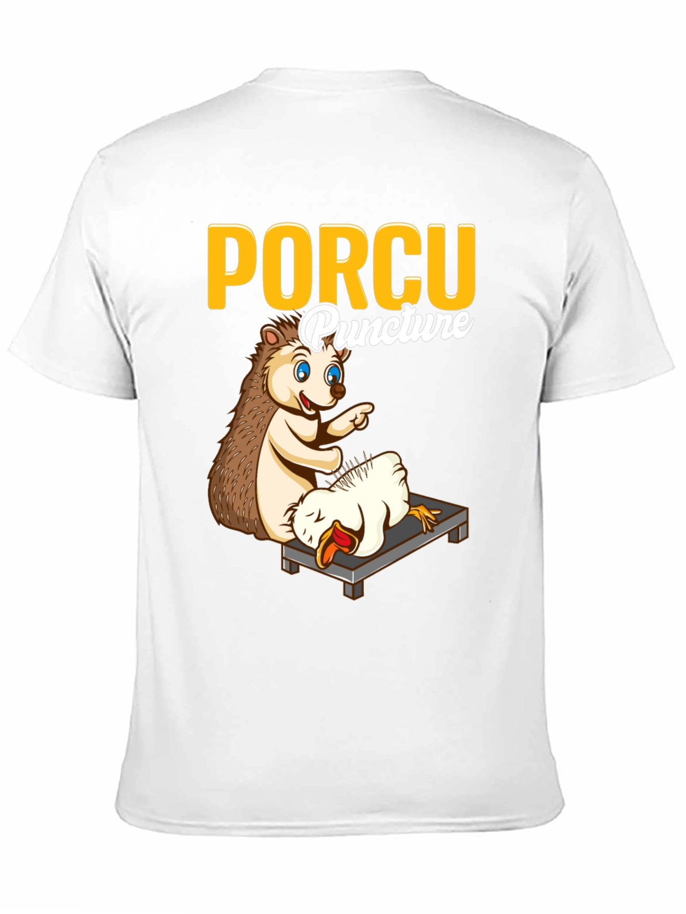 Porcu-puncture Funny T-Shirt