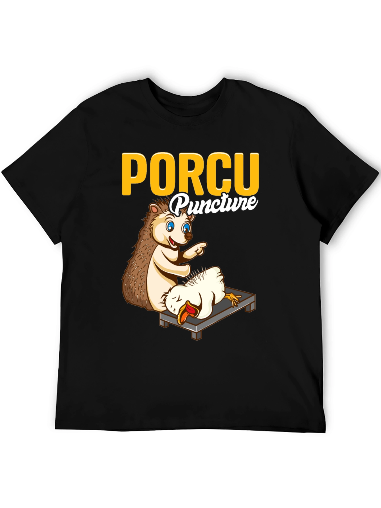 Porcu-puncture Funny T-Shirt