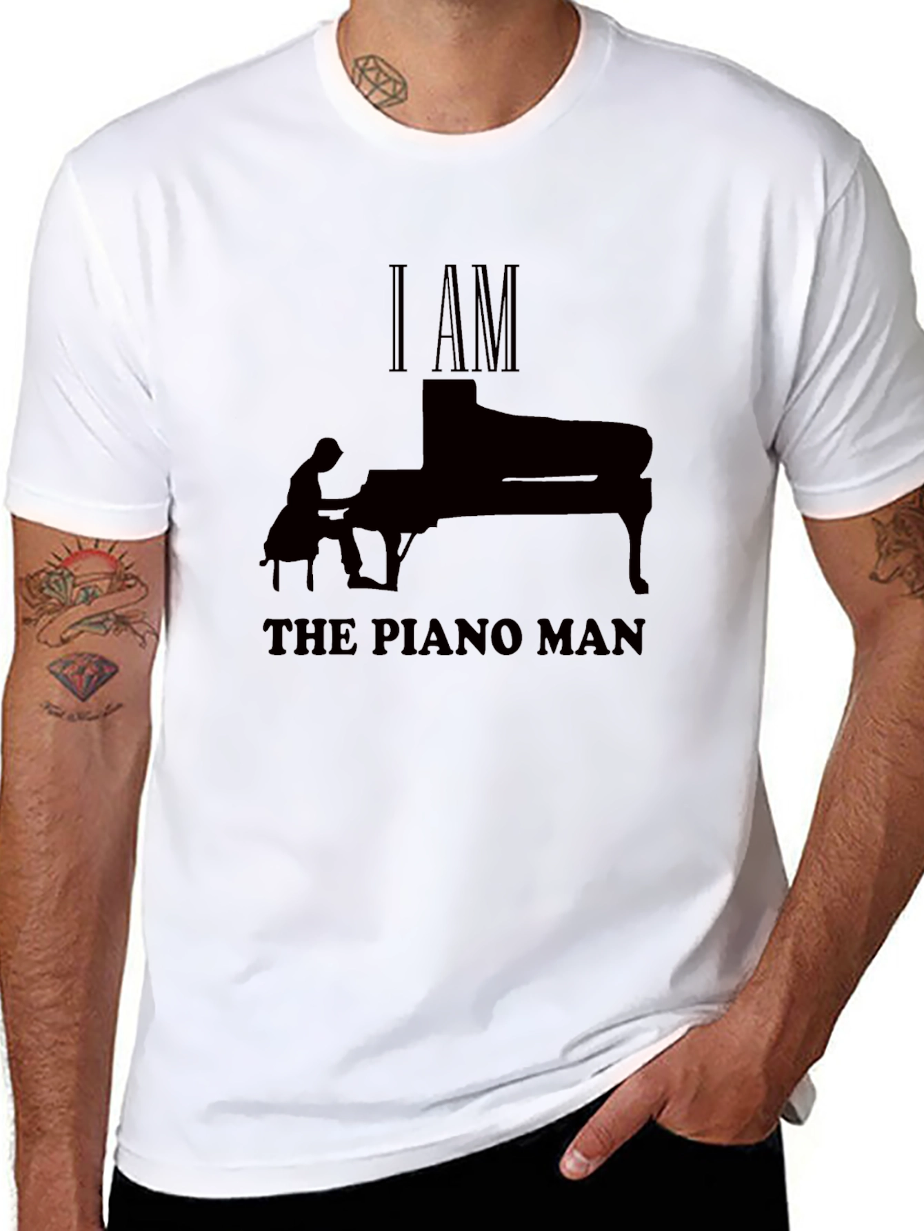 I AM THE PIANO MAN T-Shirt