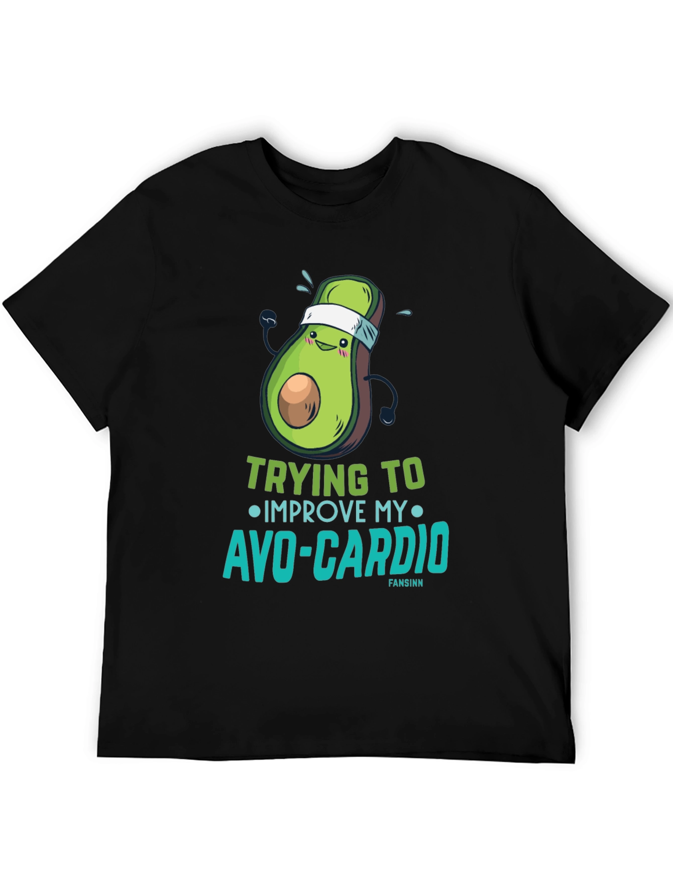 Avo-Cardio Mens Graphic T-Shirt