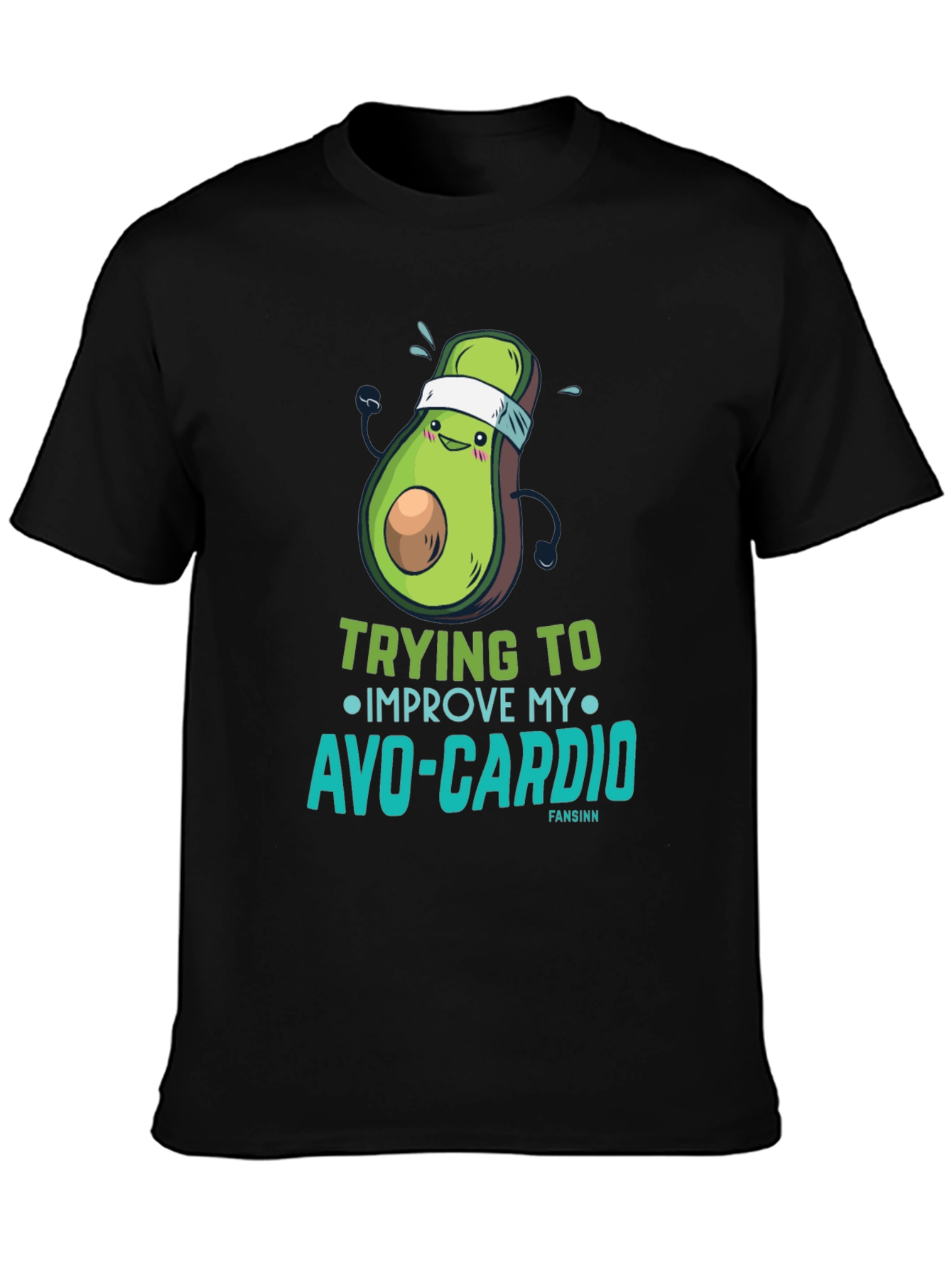 Avo-Cardio Mens Graphic T-Shirt