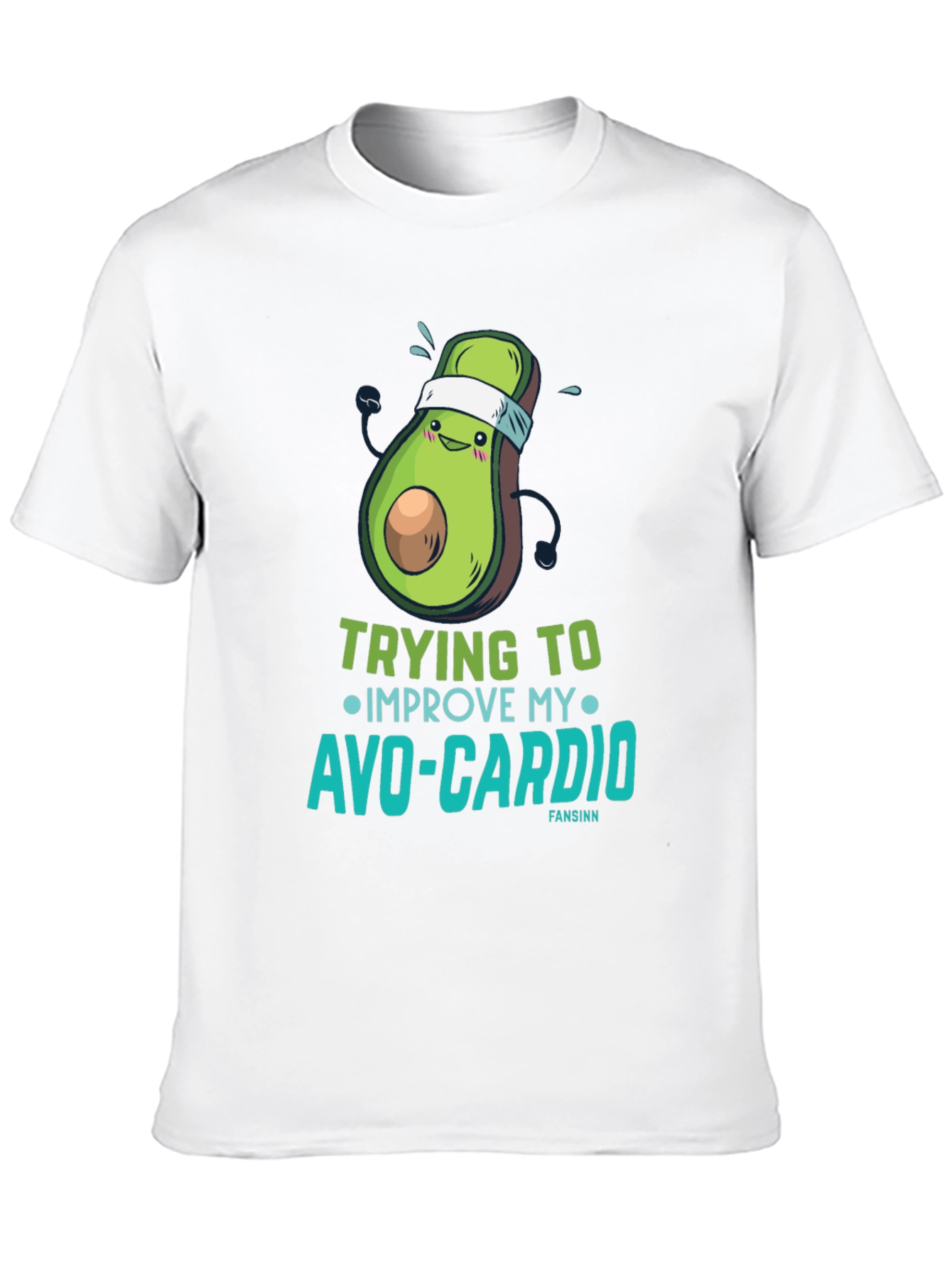 Avo-Cardio Mens Graphic T-Shirt