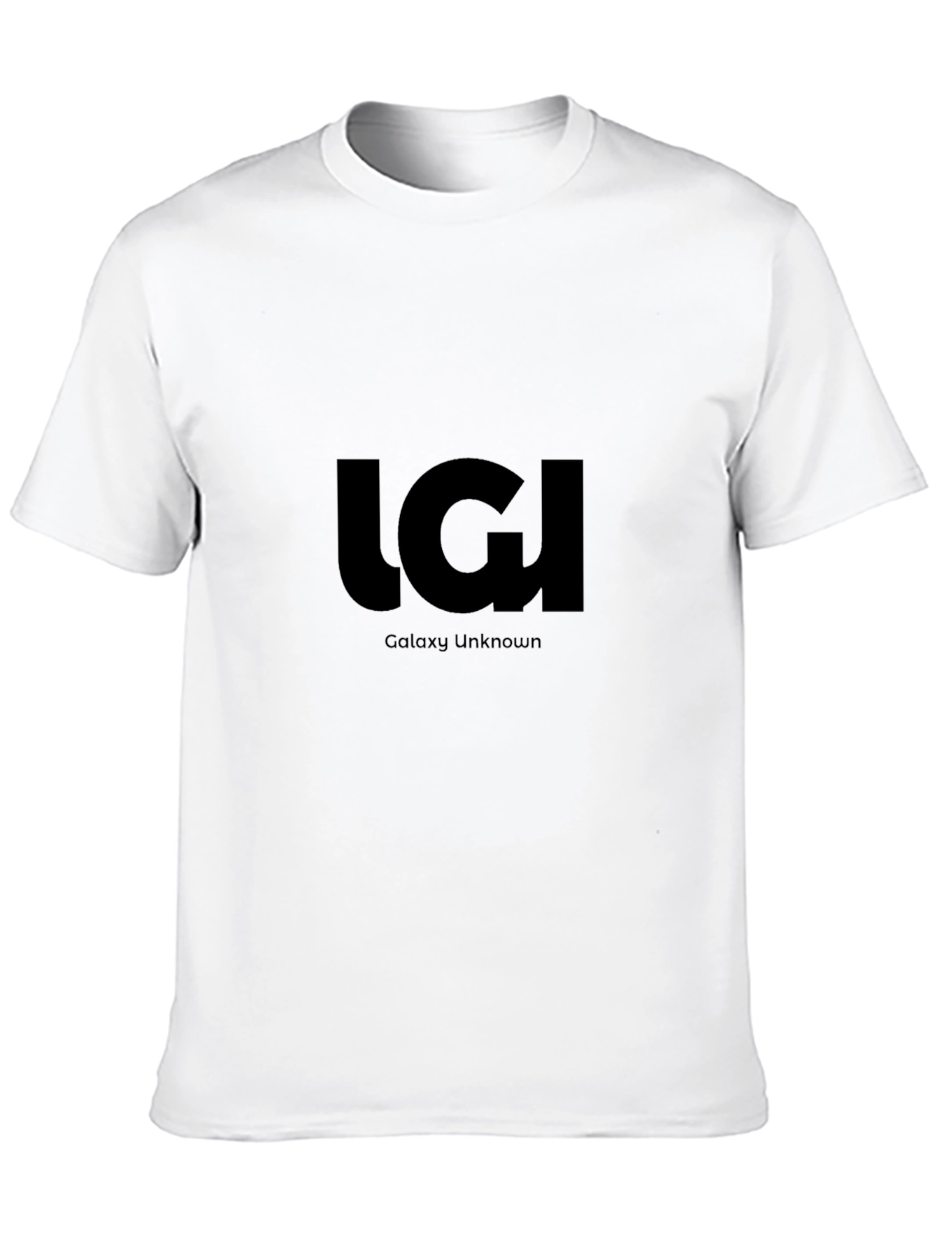 Galaxy Unknown Black T-Shirt: Modern Comfortable Fit
