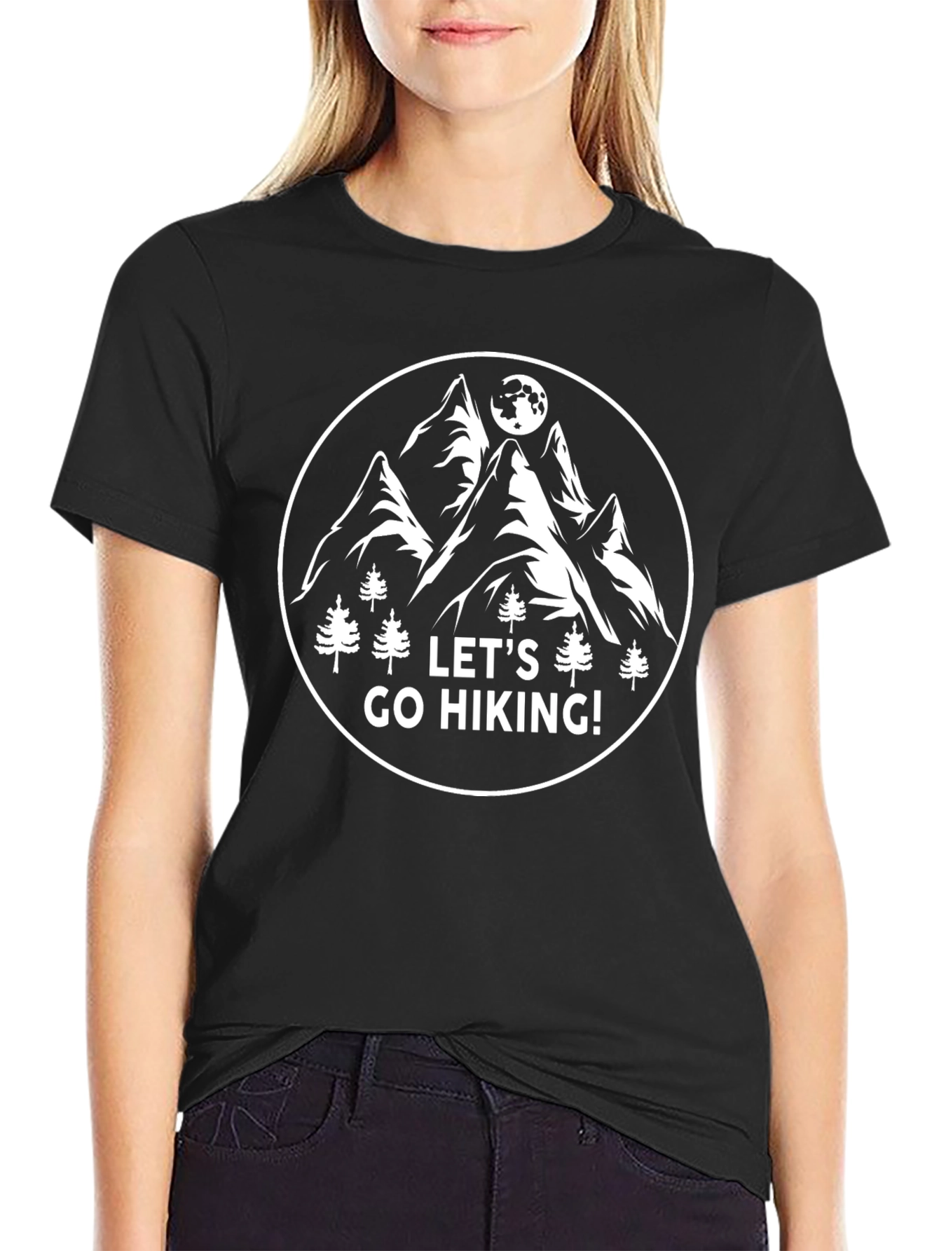 Lets Go Hiking! Mountain T-Shirt
