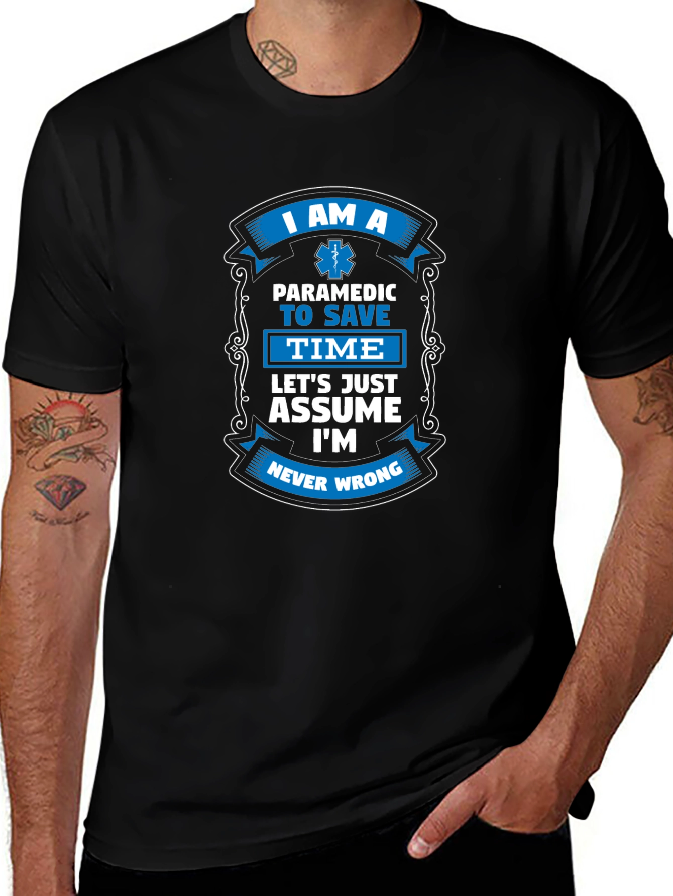 Paramedic Never Wrong Graphic Tee