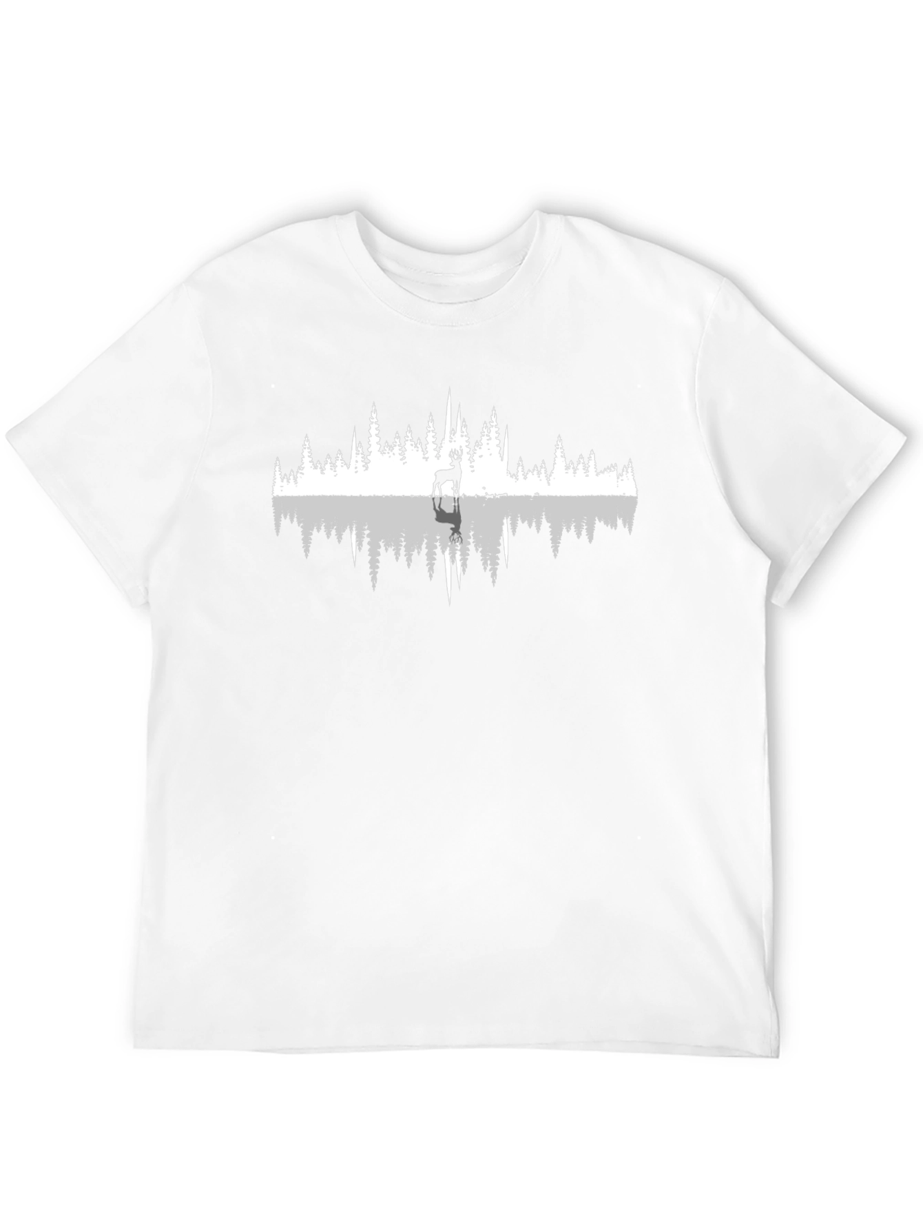 Nature Reflection Graphic Tee - Black