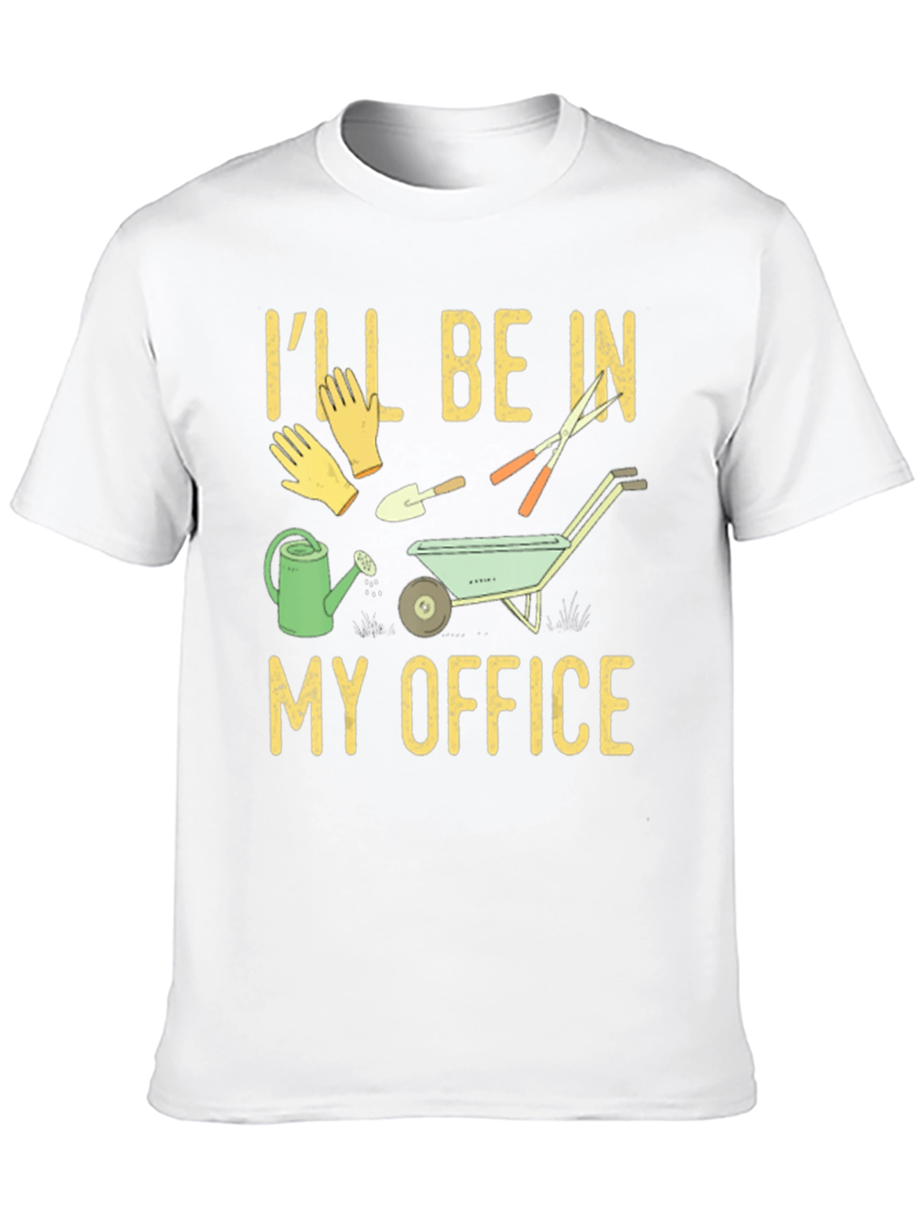 Gardeners Office T-Shirt - Lawn Care Apparel