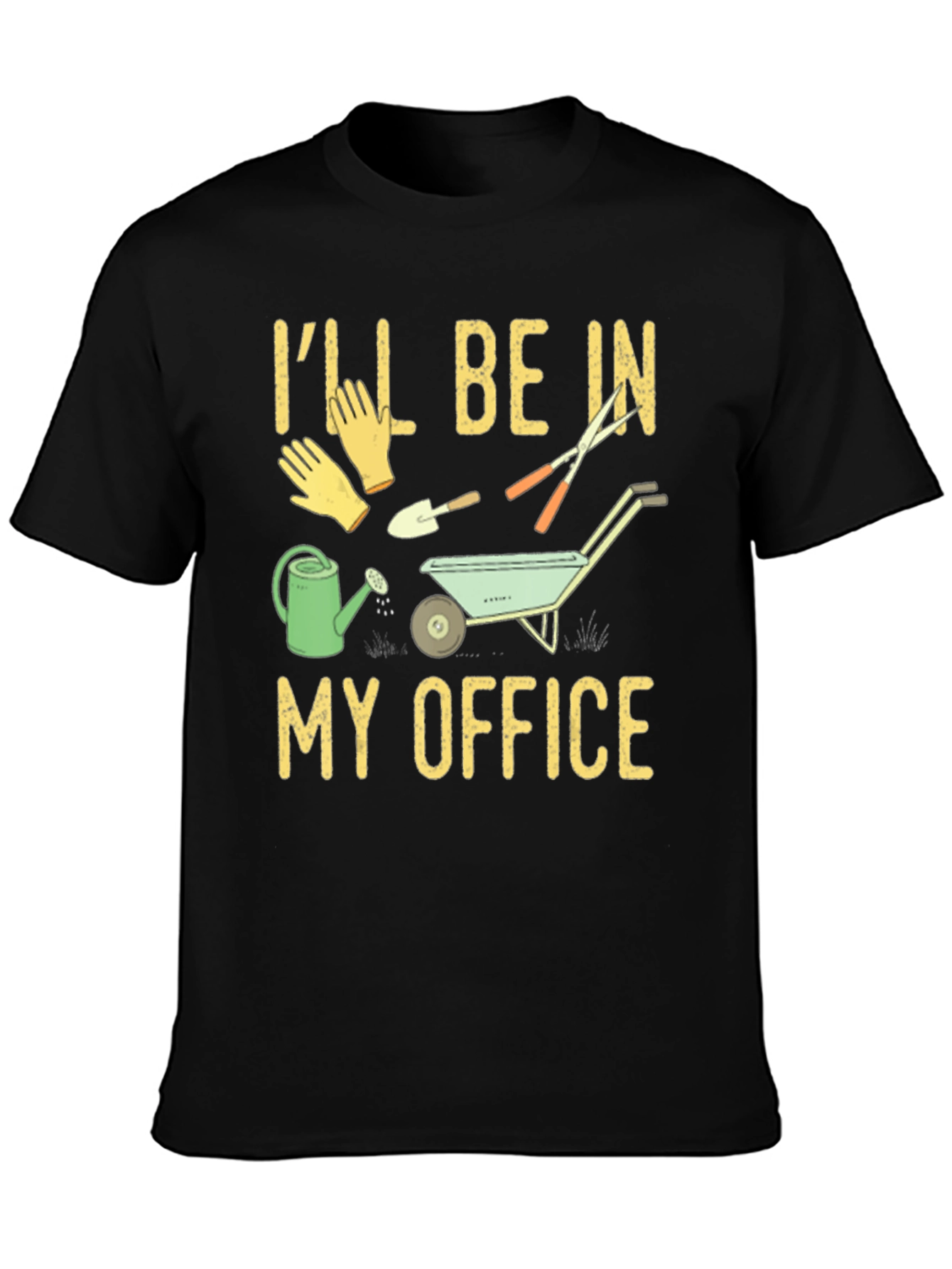 Gardeners Office T-Shirt - Lawn Care Apparel