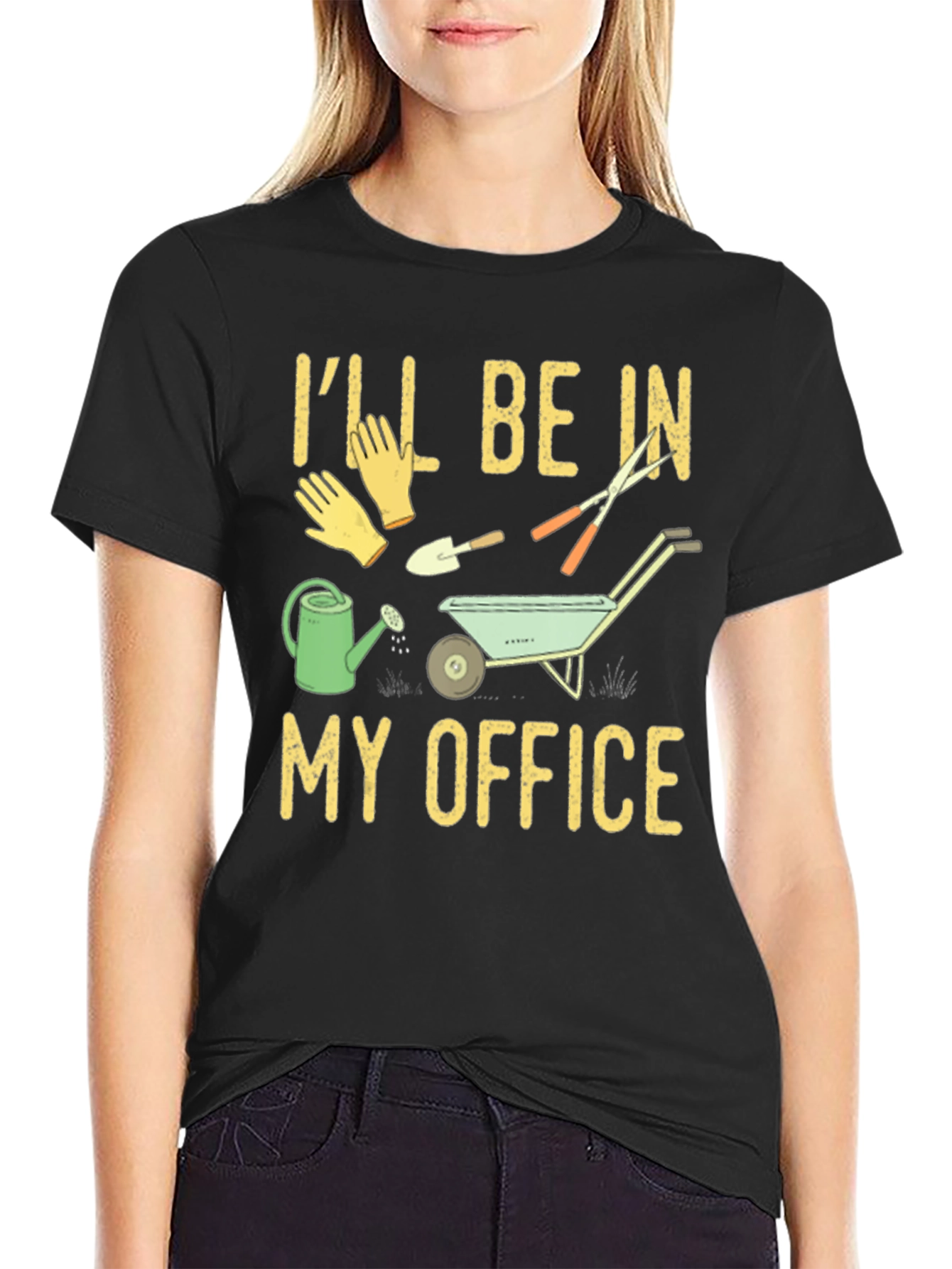 Gardeners Office T-Shirt - Lawn Care Apparel