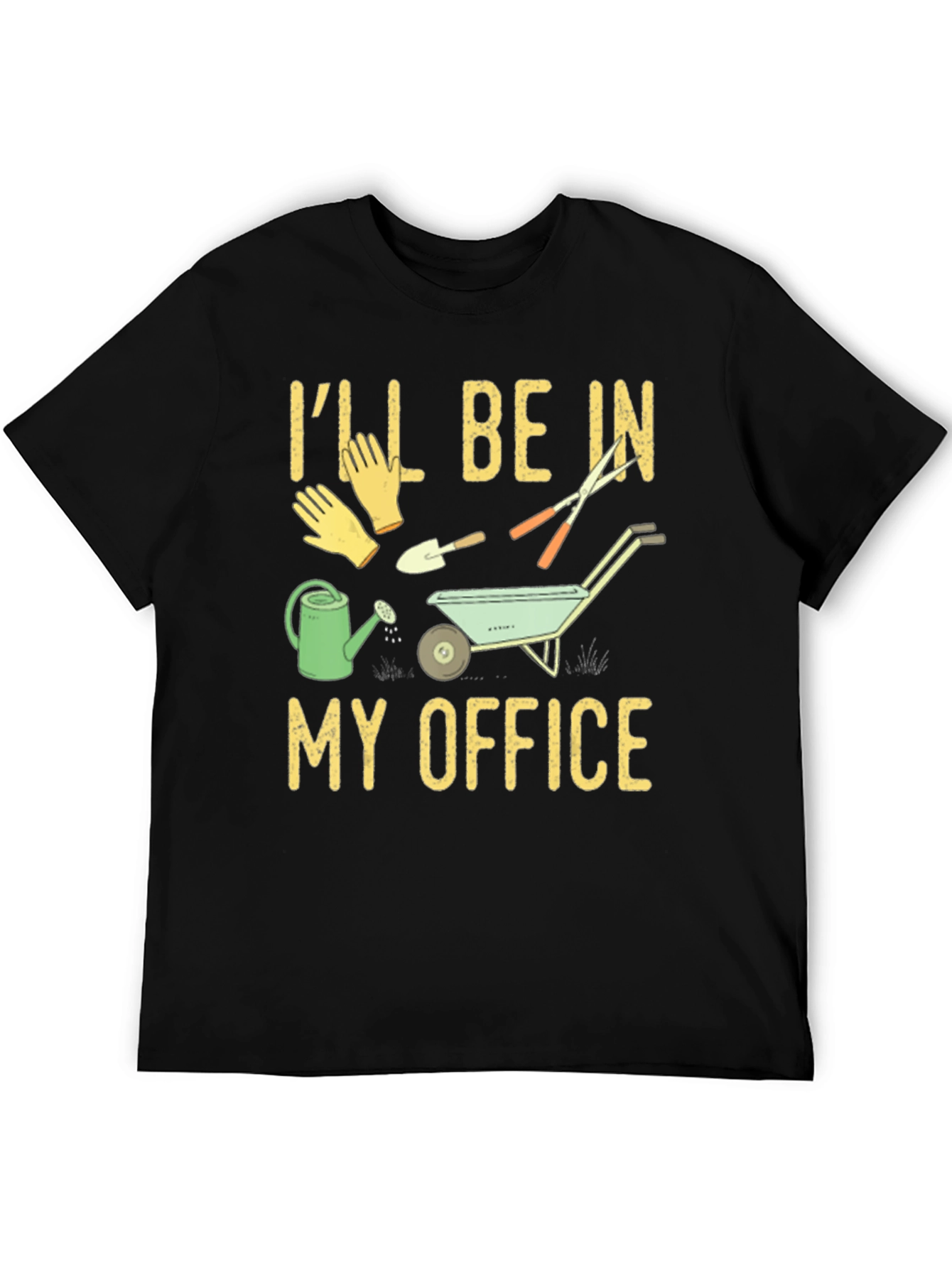 Gardeners Office T-Shirt - Lawn Care Apparel