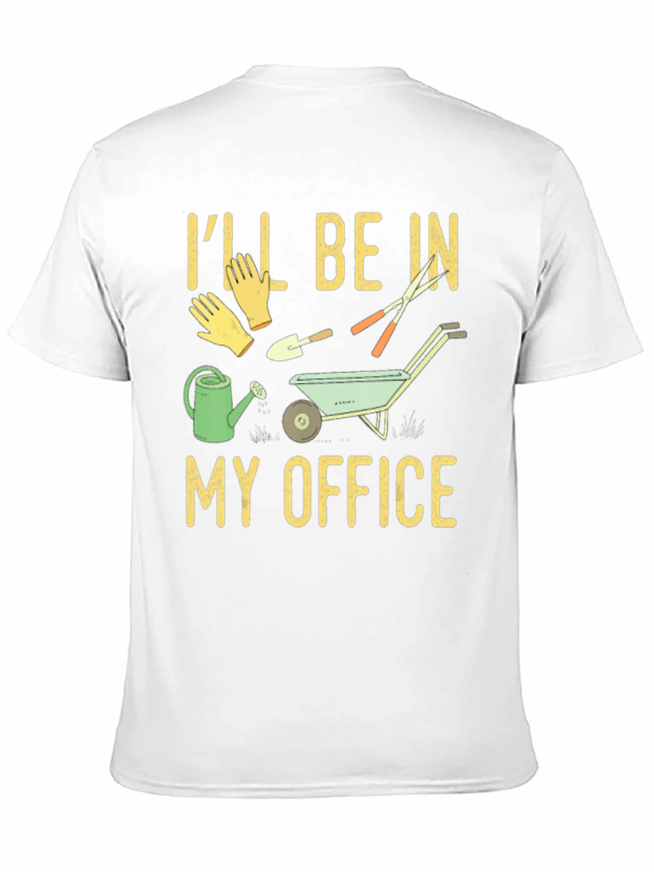 Gardeners Office T-Shirt - Lawn Care Apparel