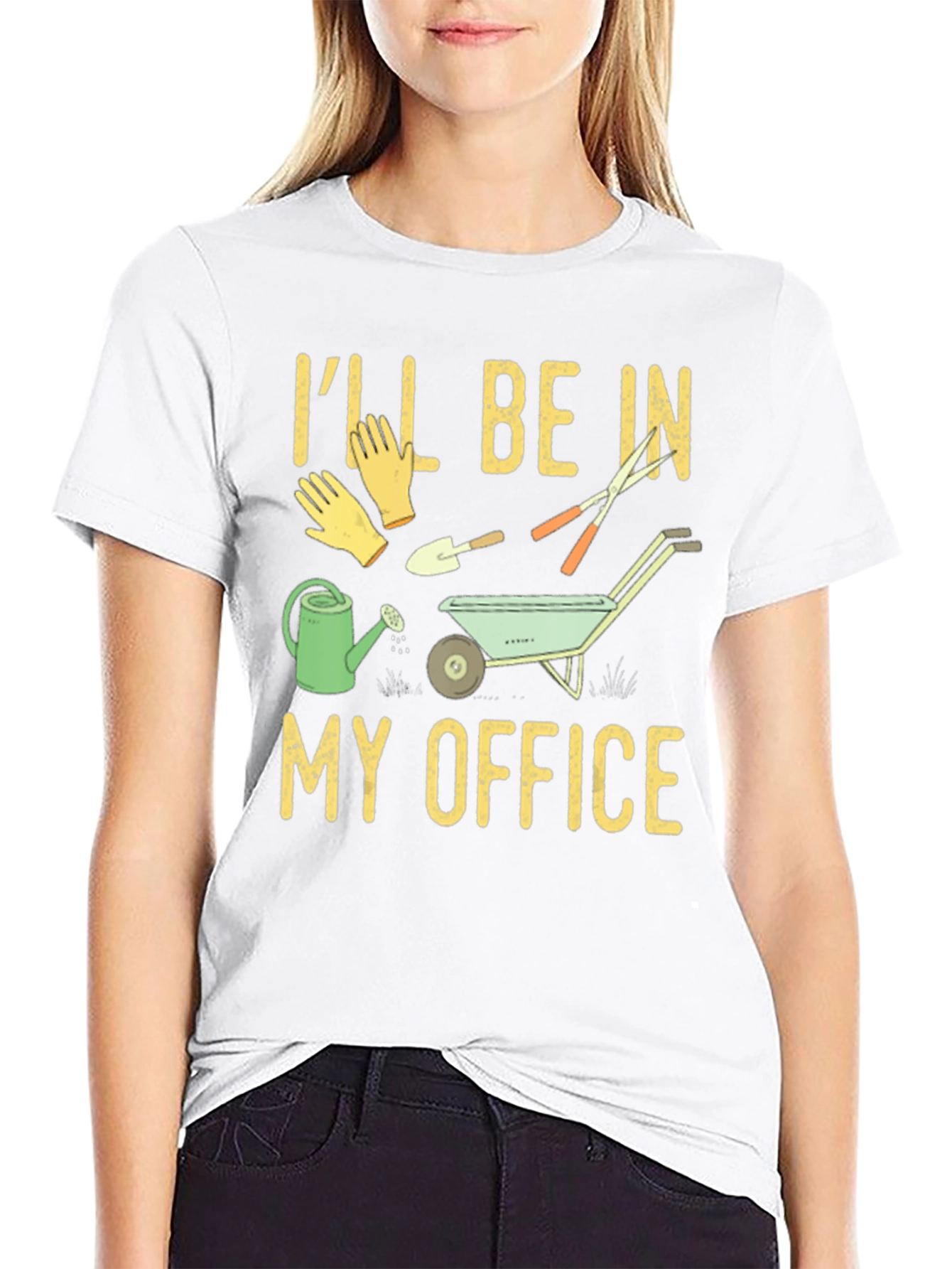 Gardeners Office T-Shirt - Lawn Care Apparel