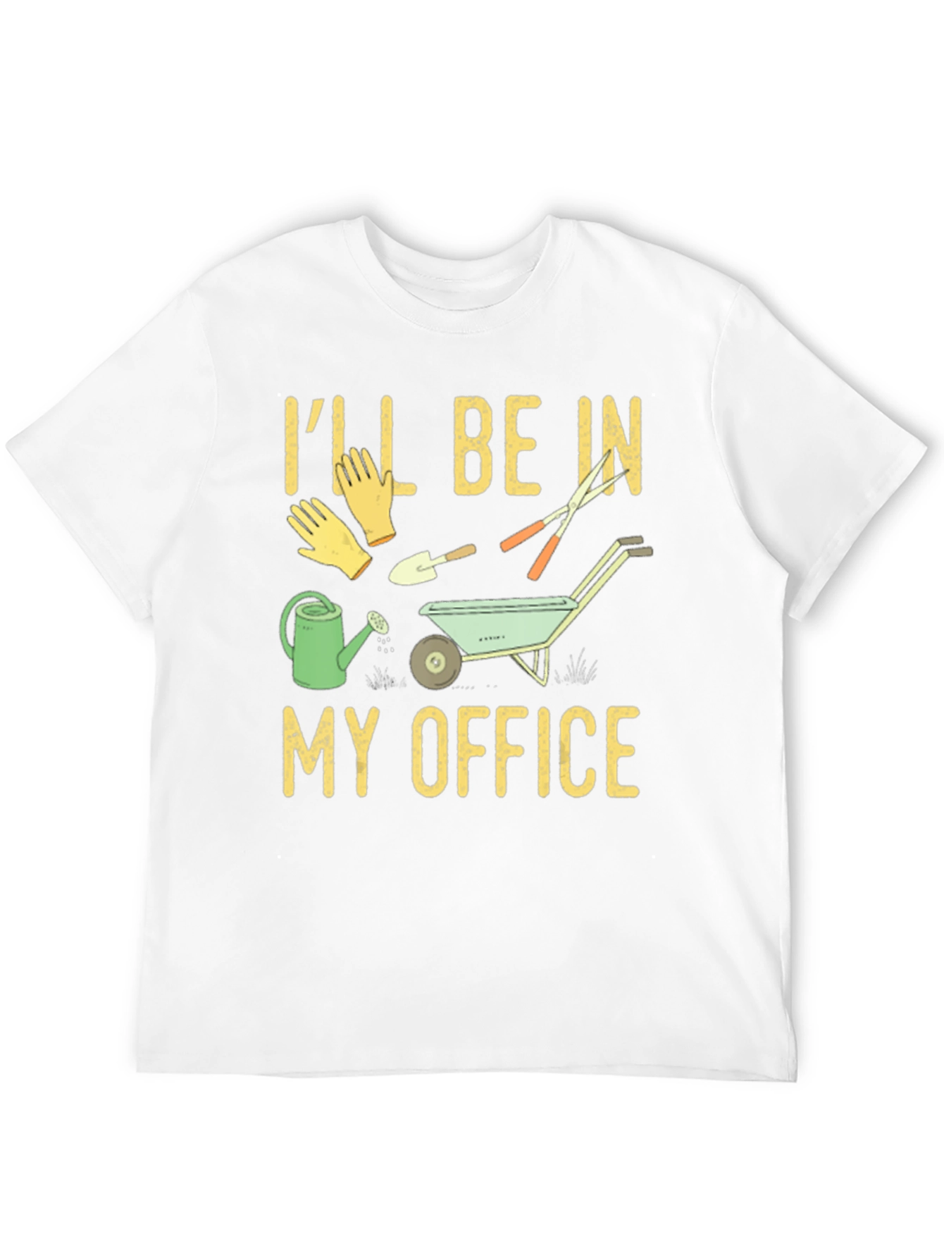 Gardeners Office T-Shirt - Lawn Care Apparel