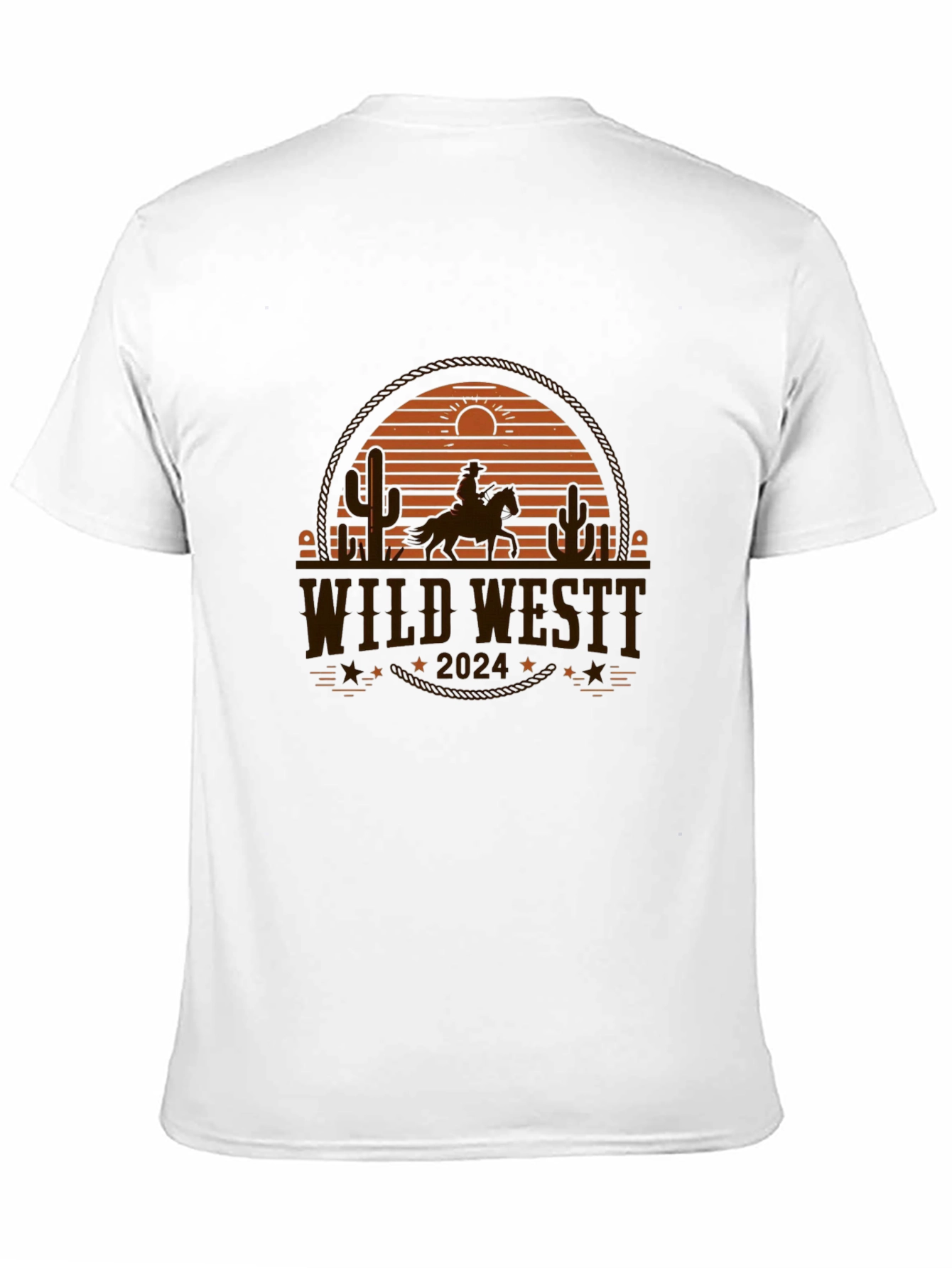 Wild West 2024 Graphic Tee - Western Style