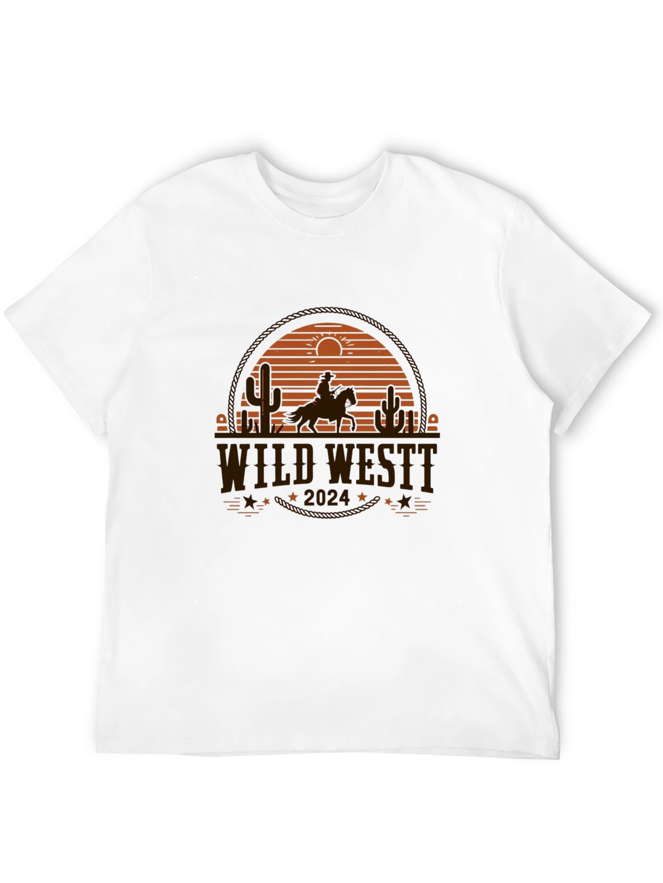 Wild West 2024 Graphic Tee - Western Style