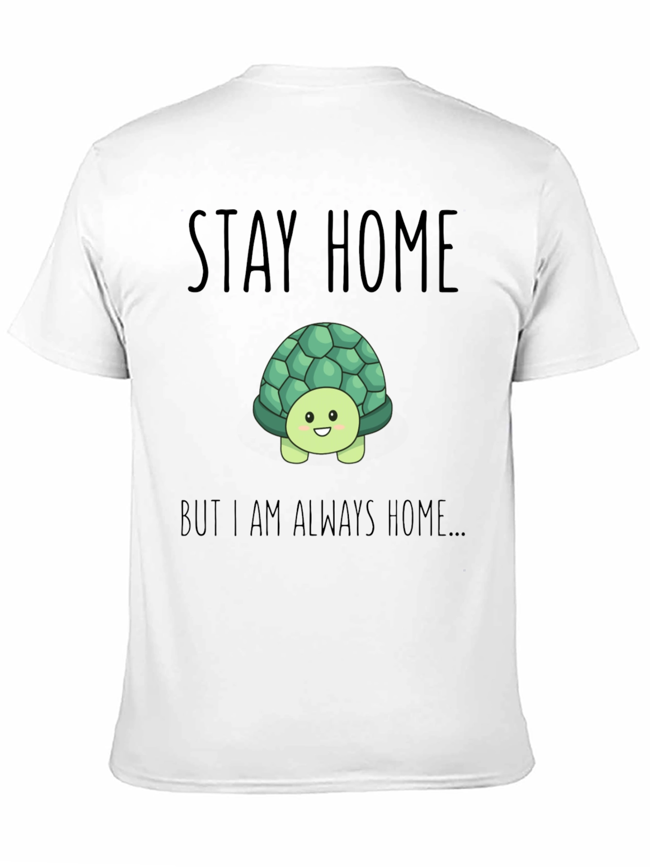 Stay Home Turtle Graphic Tee