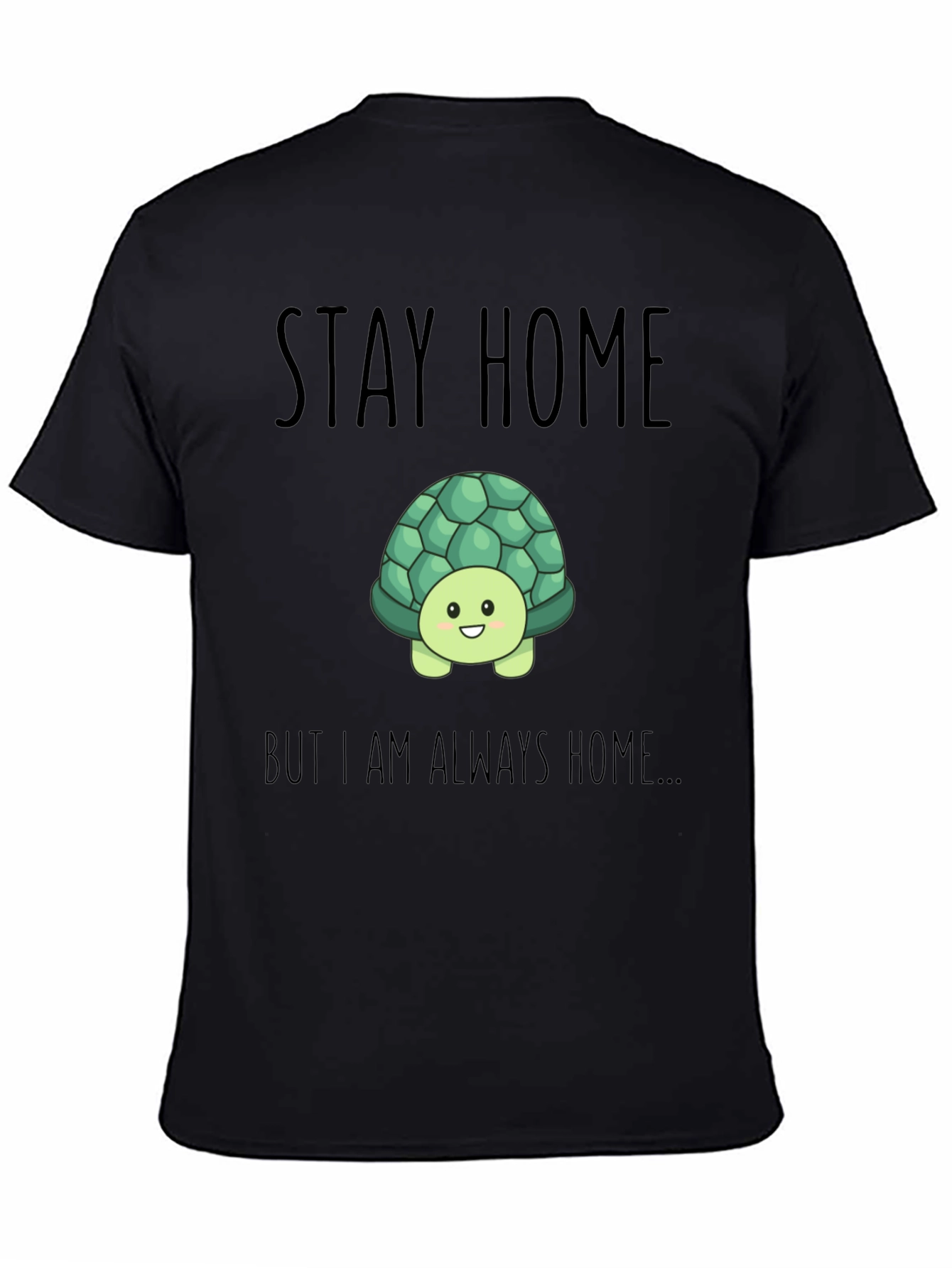 Stay Home Turtle Graphic Tee