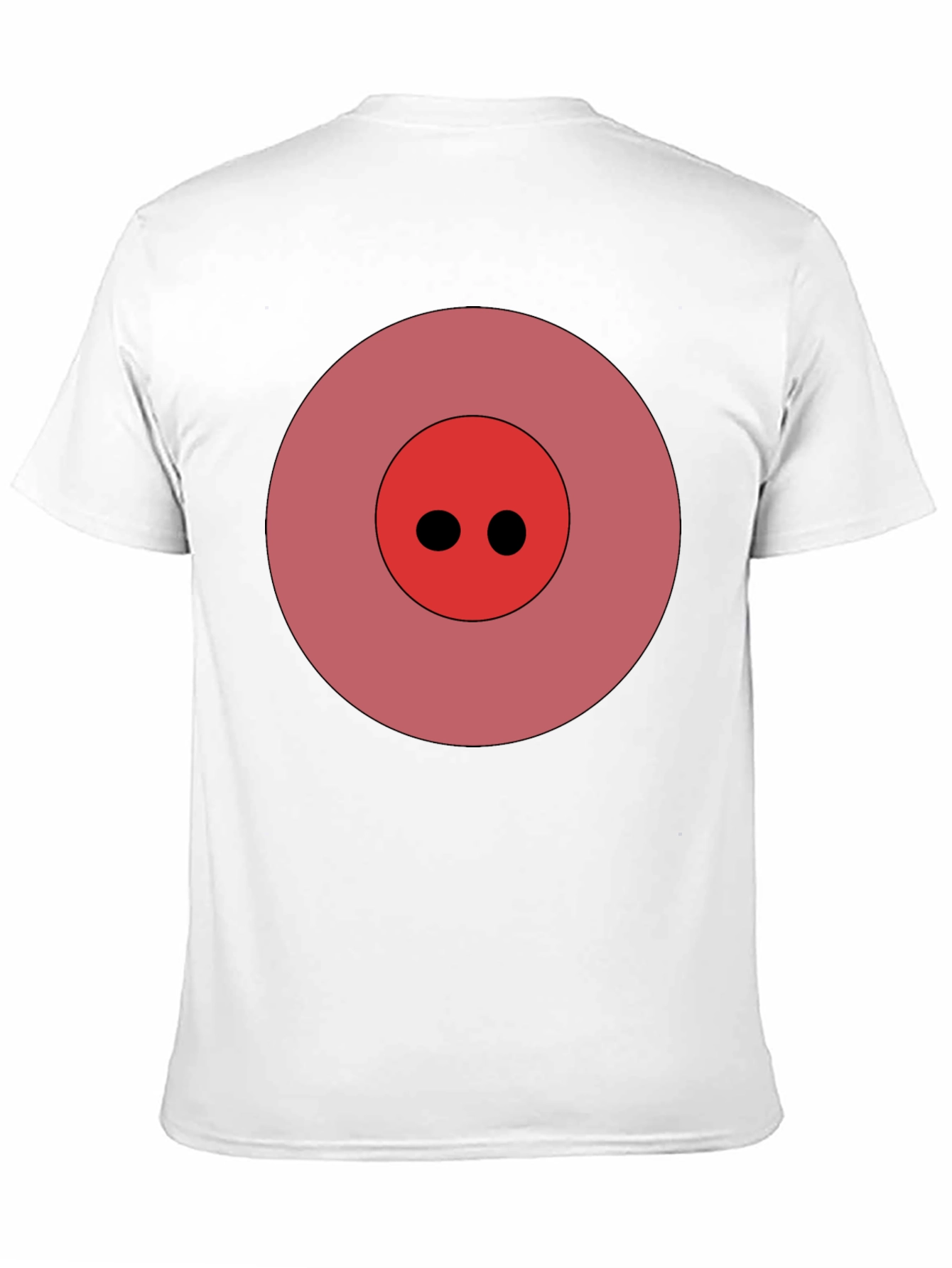 Pig Nose Graphic Black T-Shirt