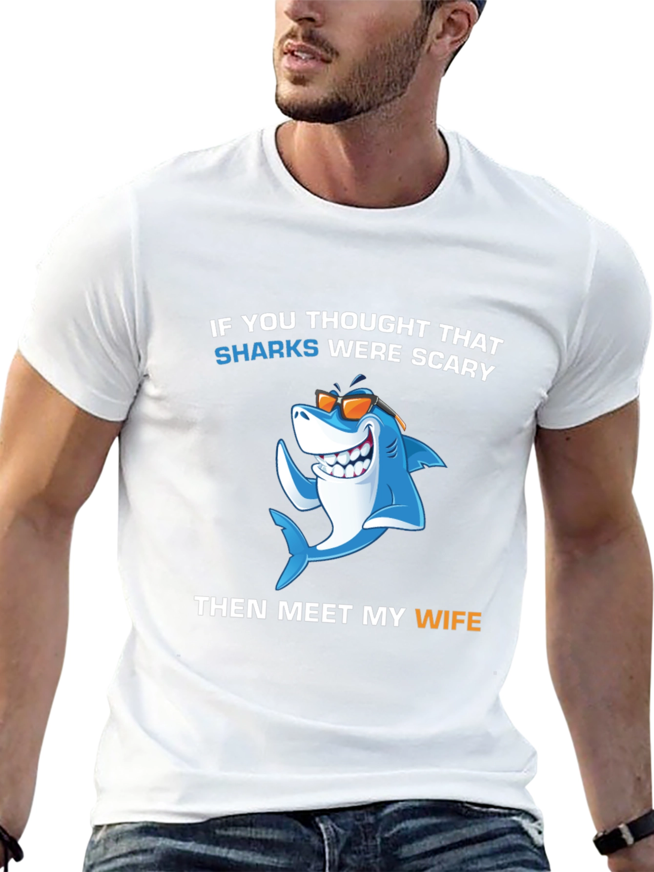 Funny Shark Wife T-Shirt