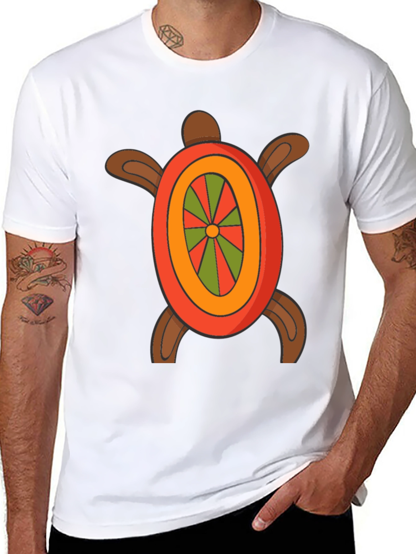 Retro Turtle Graphic Tee