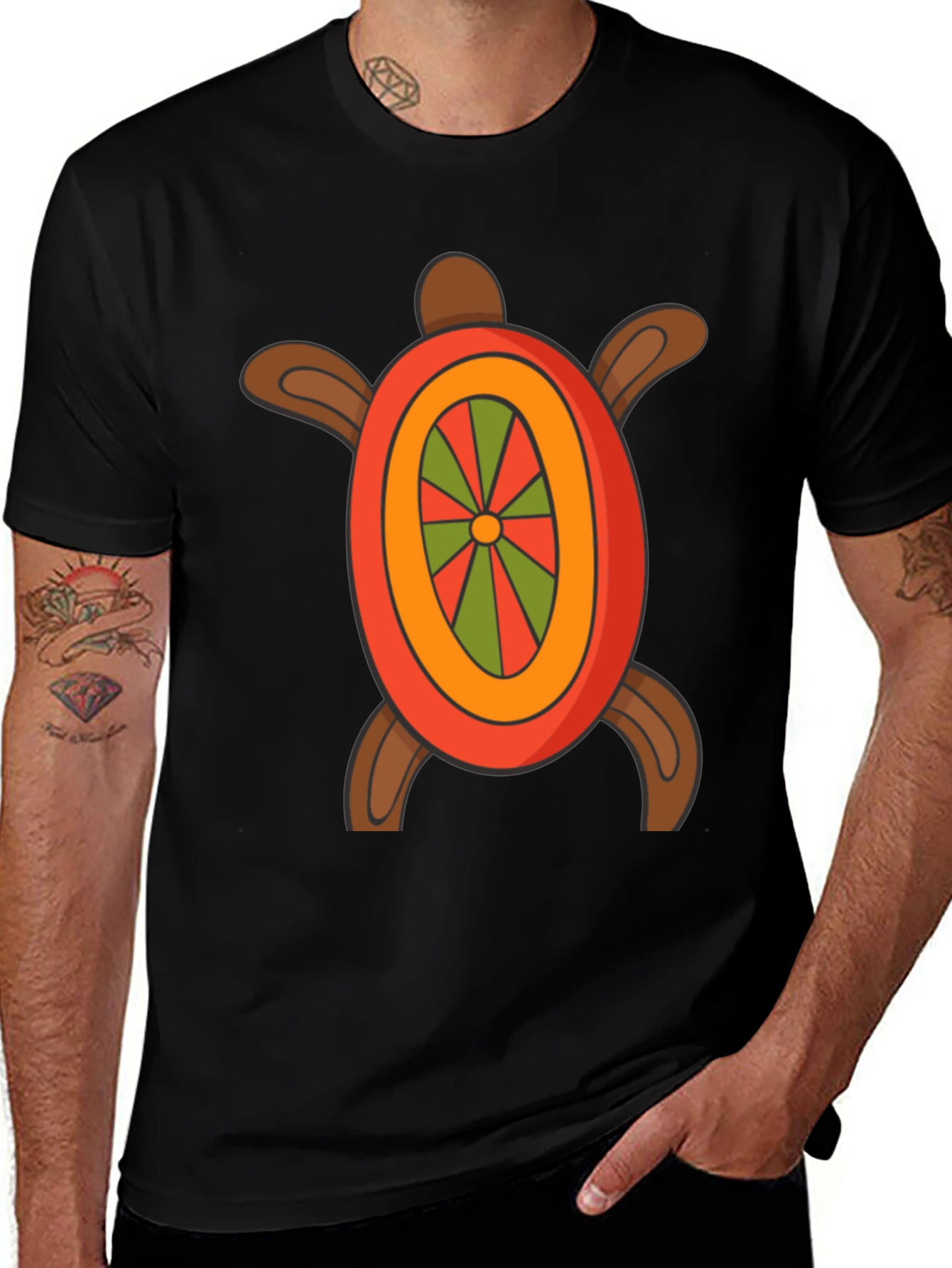 Retro Turtle Graphic Tee
