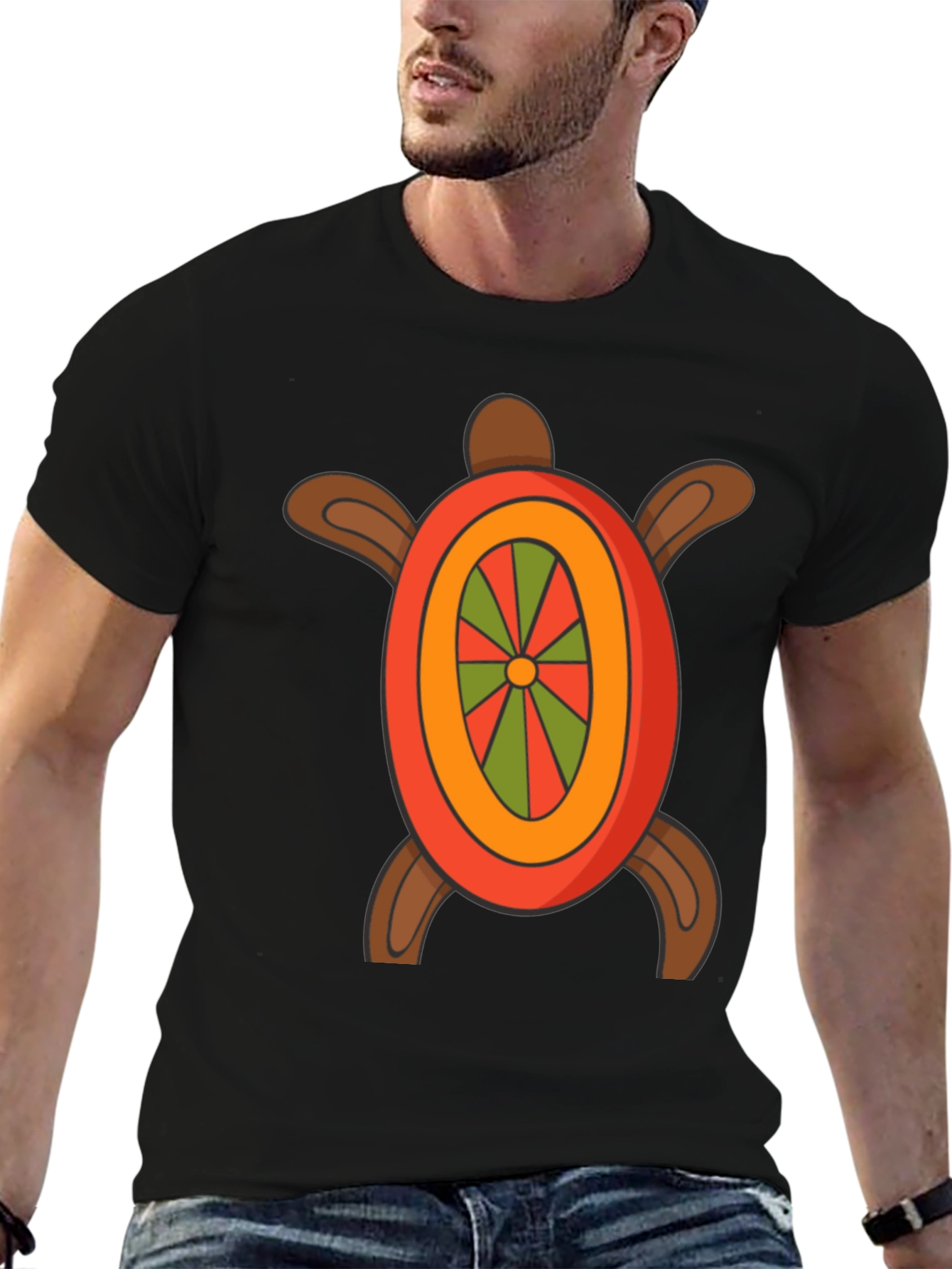 Retro Turtle Graphic Tee