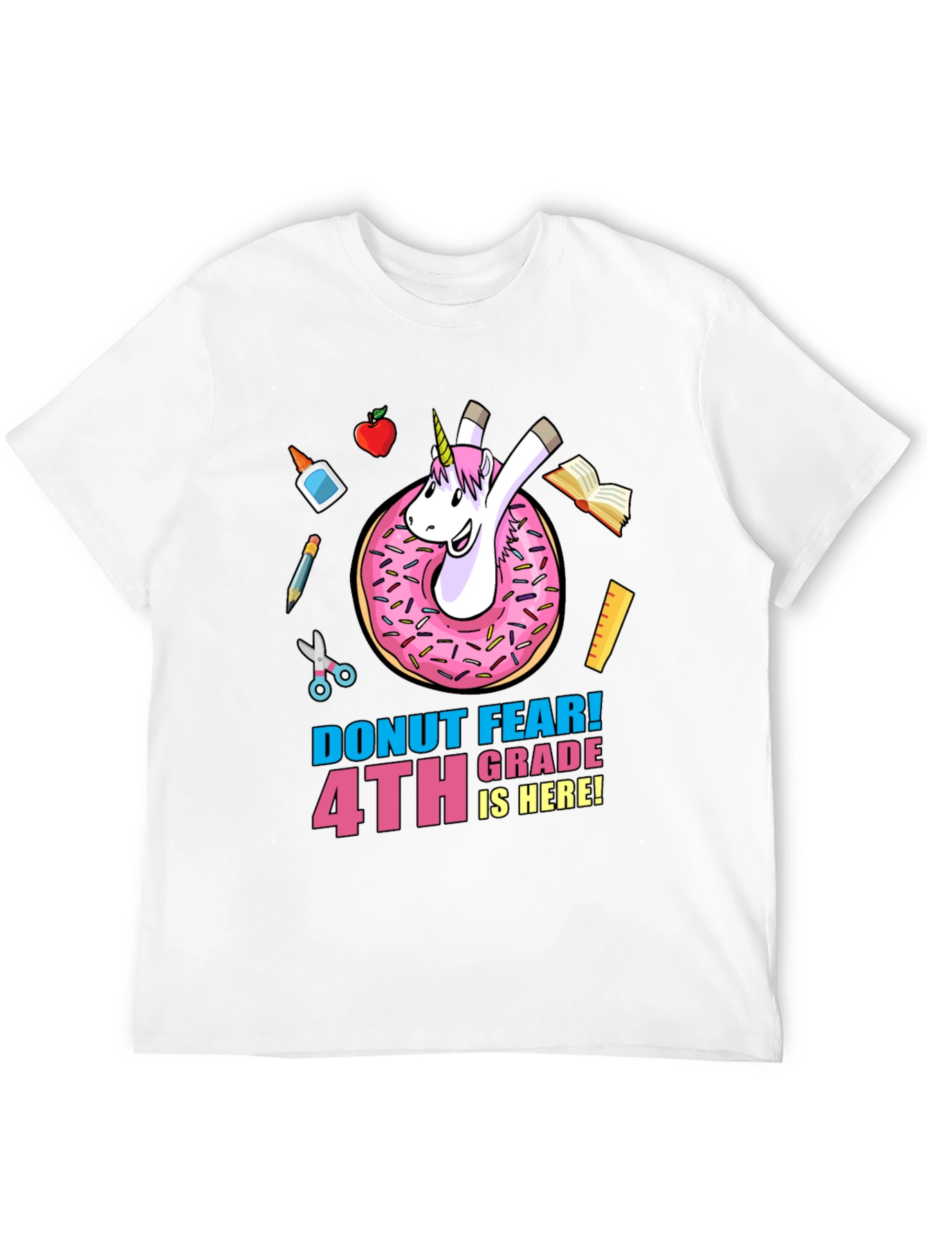 Donut Fear 4th Grade T-Shirt