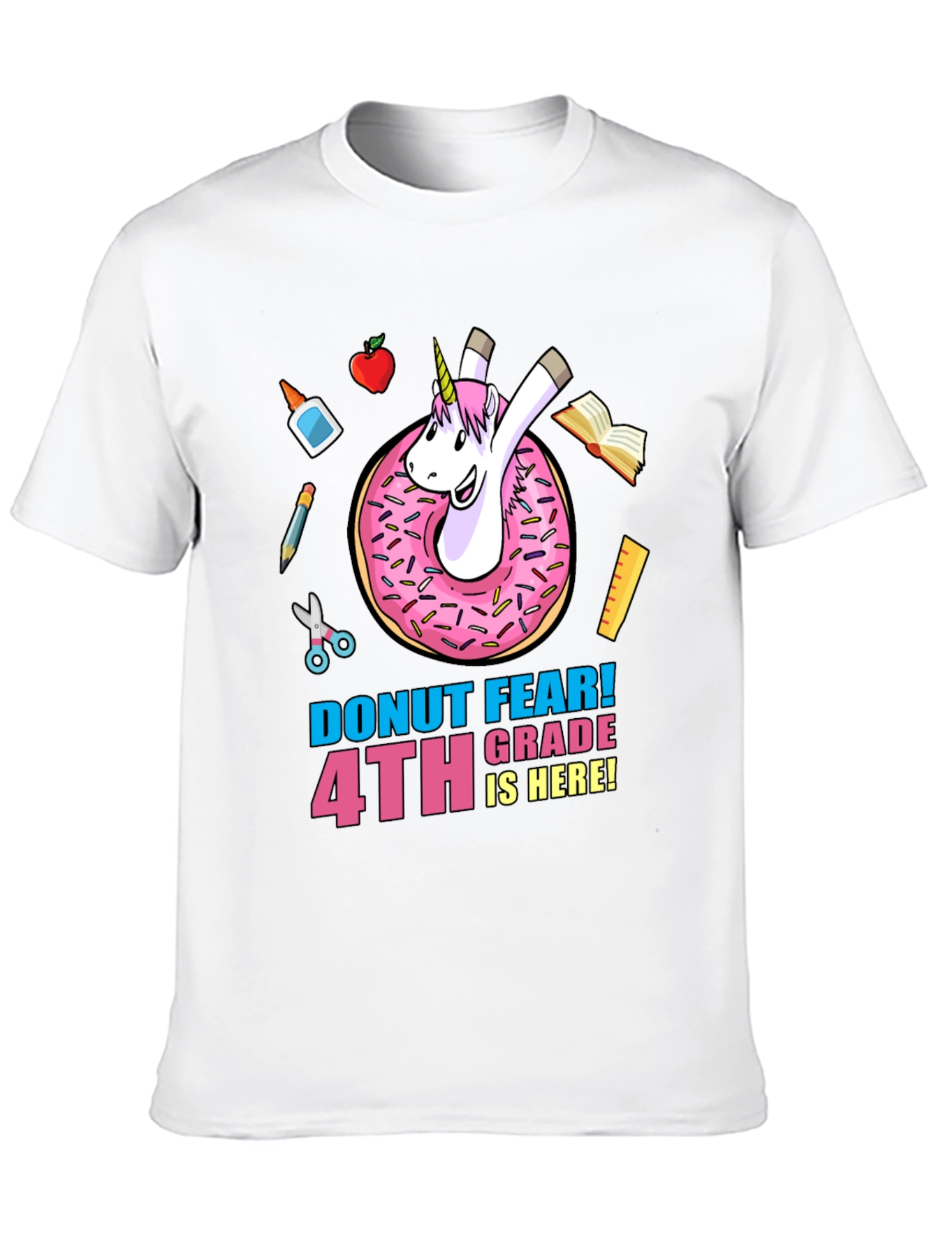 Donut Fear 4th Grade T-Shirt