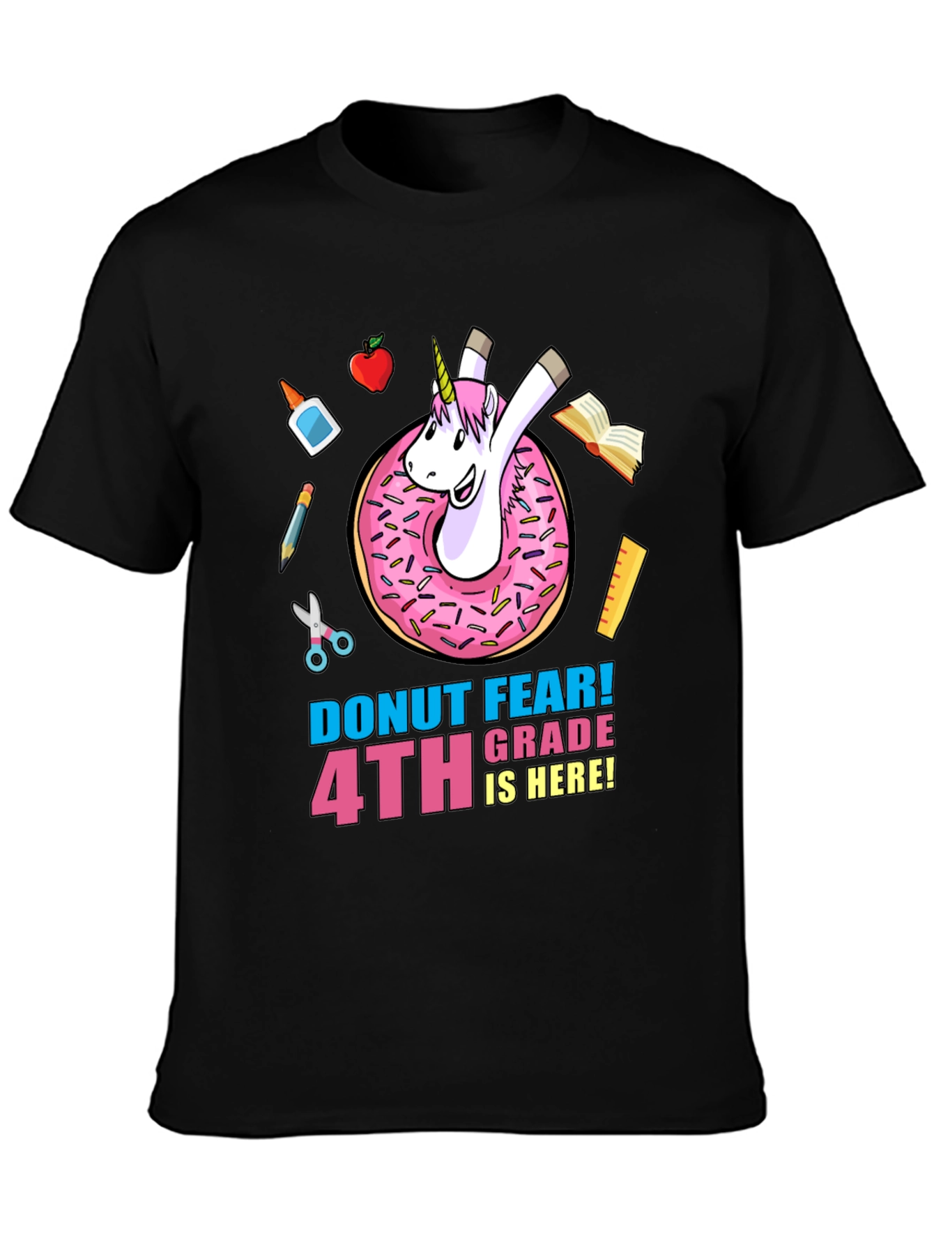 Donut Fear 4th Grade T-Shirt