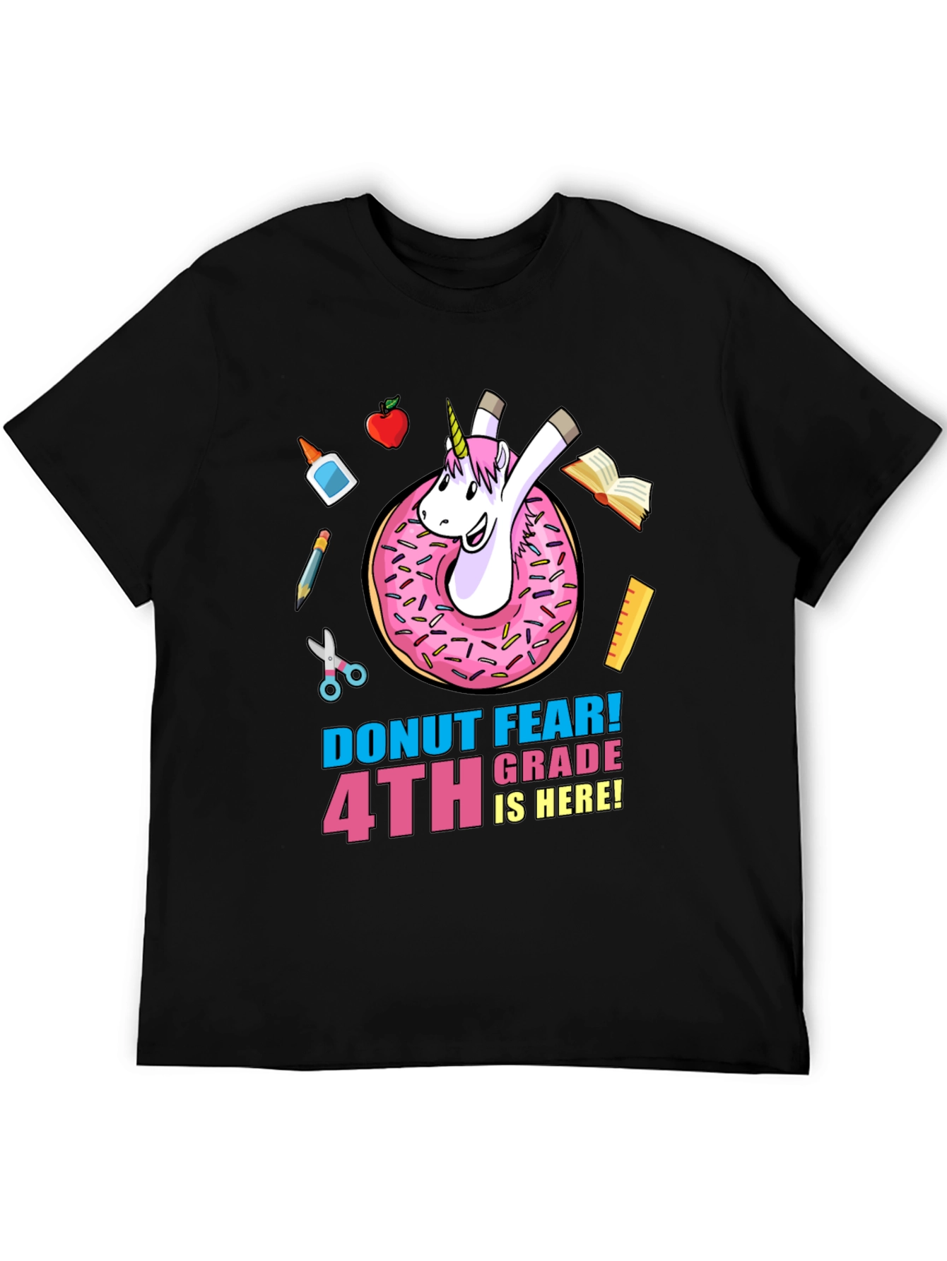 Donut Fear 4th Grade T-Shirt