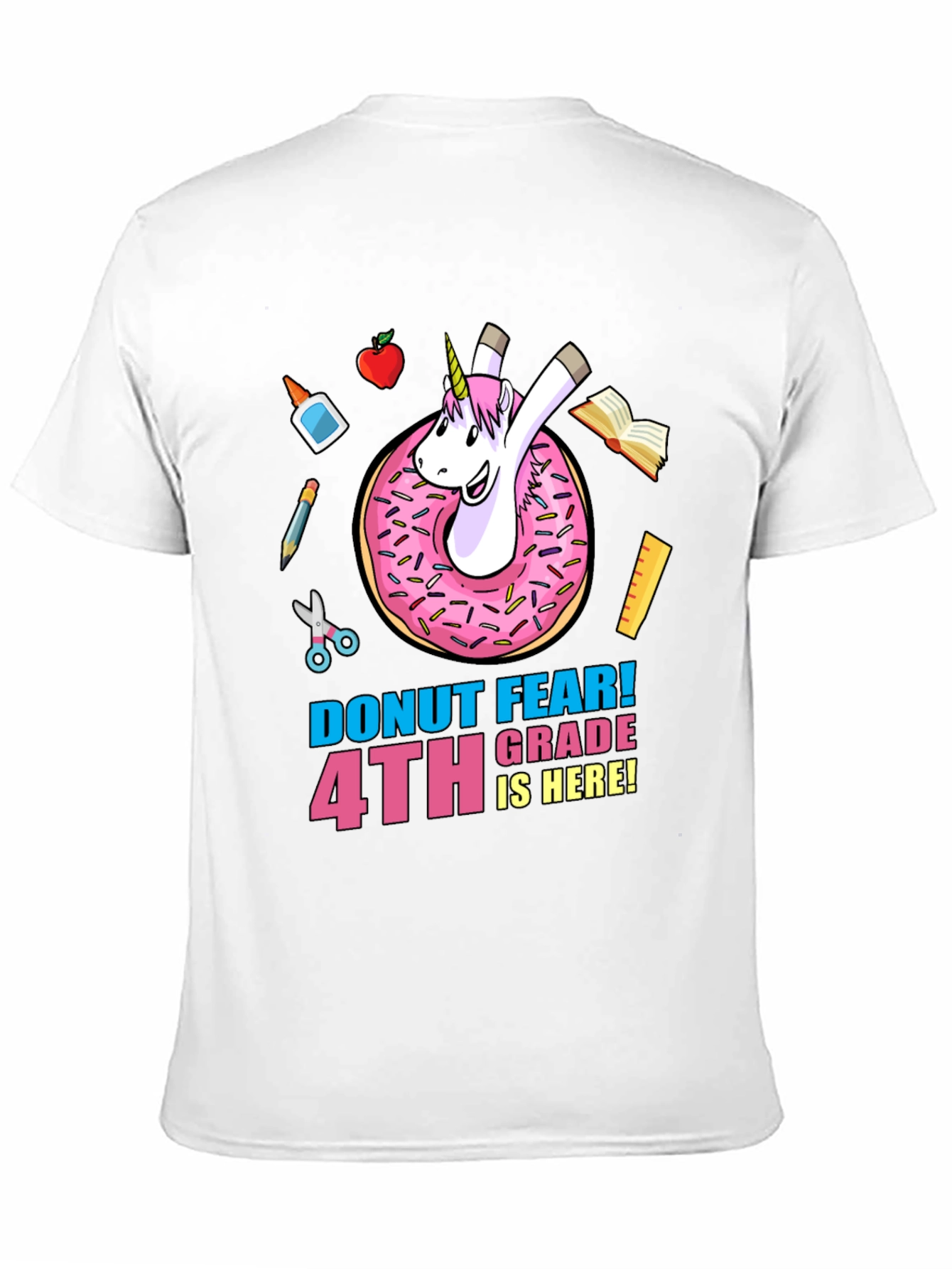 Donut Fear 4th Grade T-Shirt