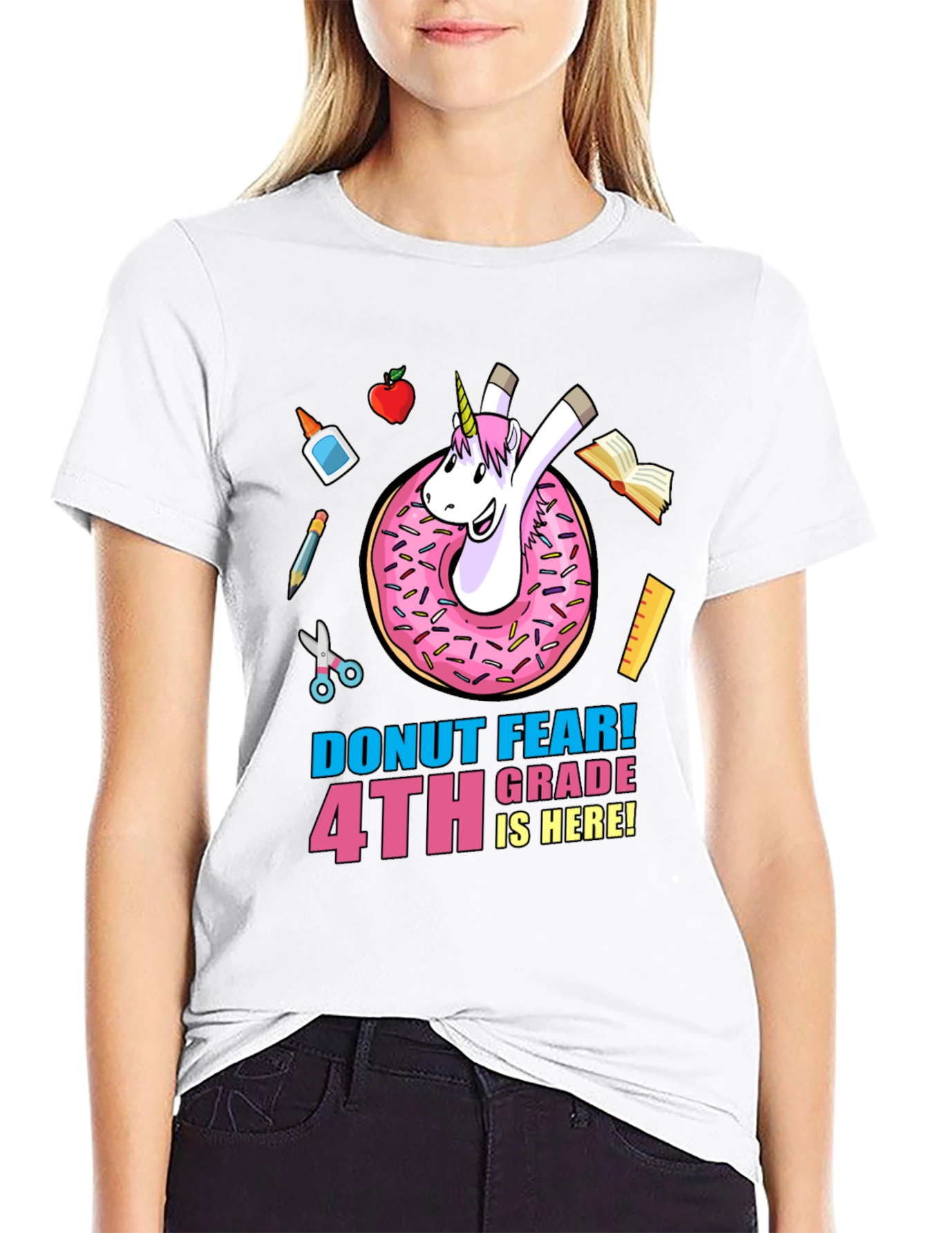 Donut Fear 4th Grade T-Shirt