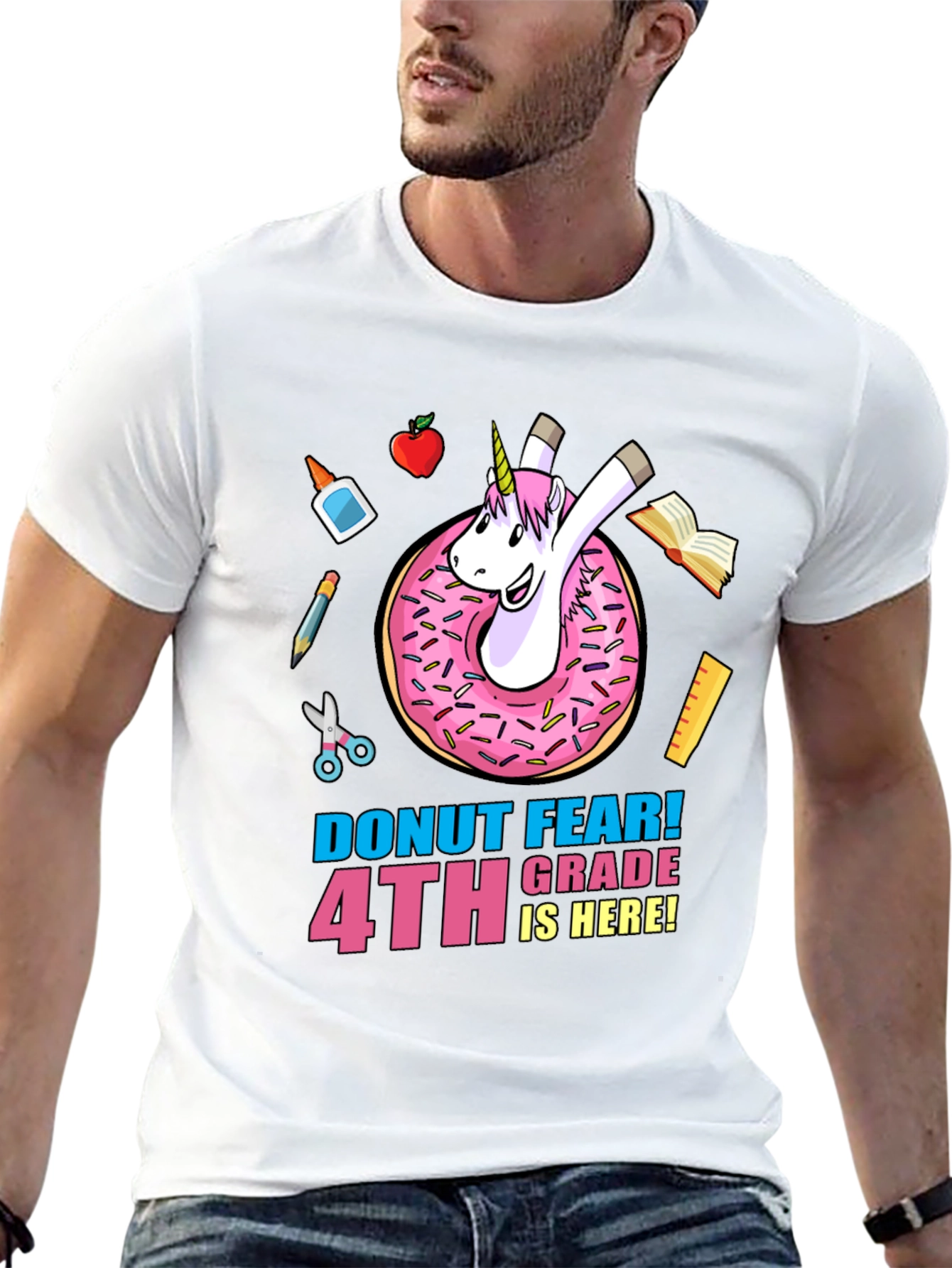 Donut Fear 4th Grade T-Shirt