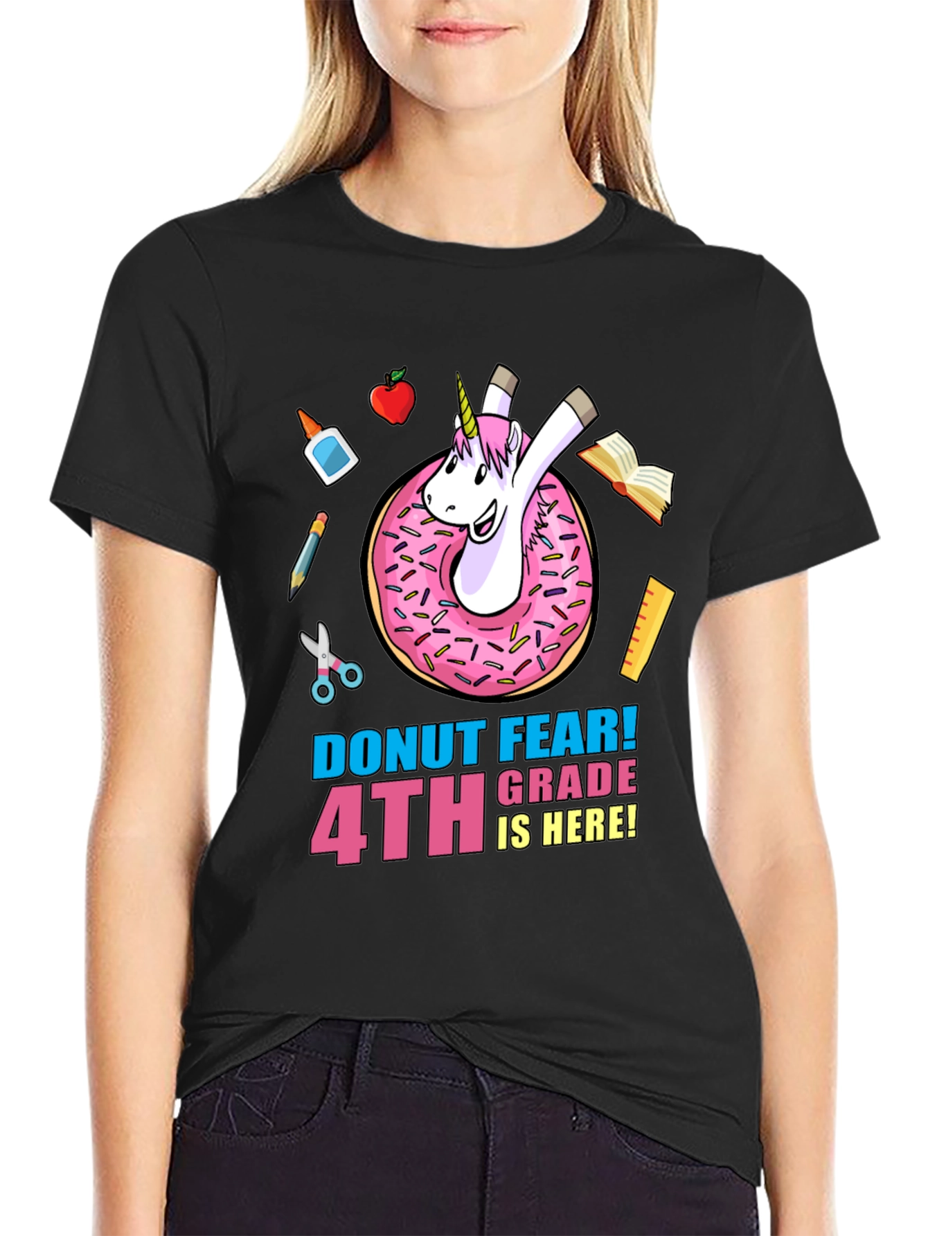 Donut Fear 4th Grade T-Shirt