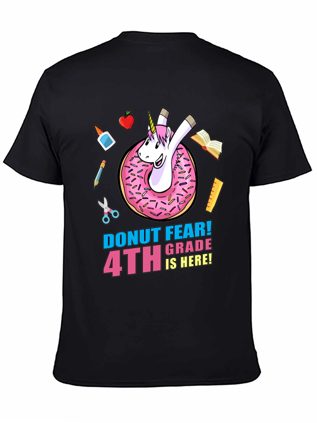 Donut Fear 4th Grade T-Shirt