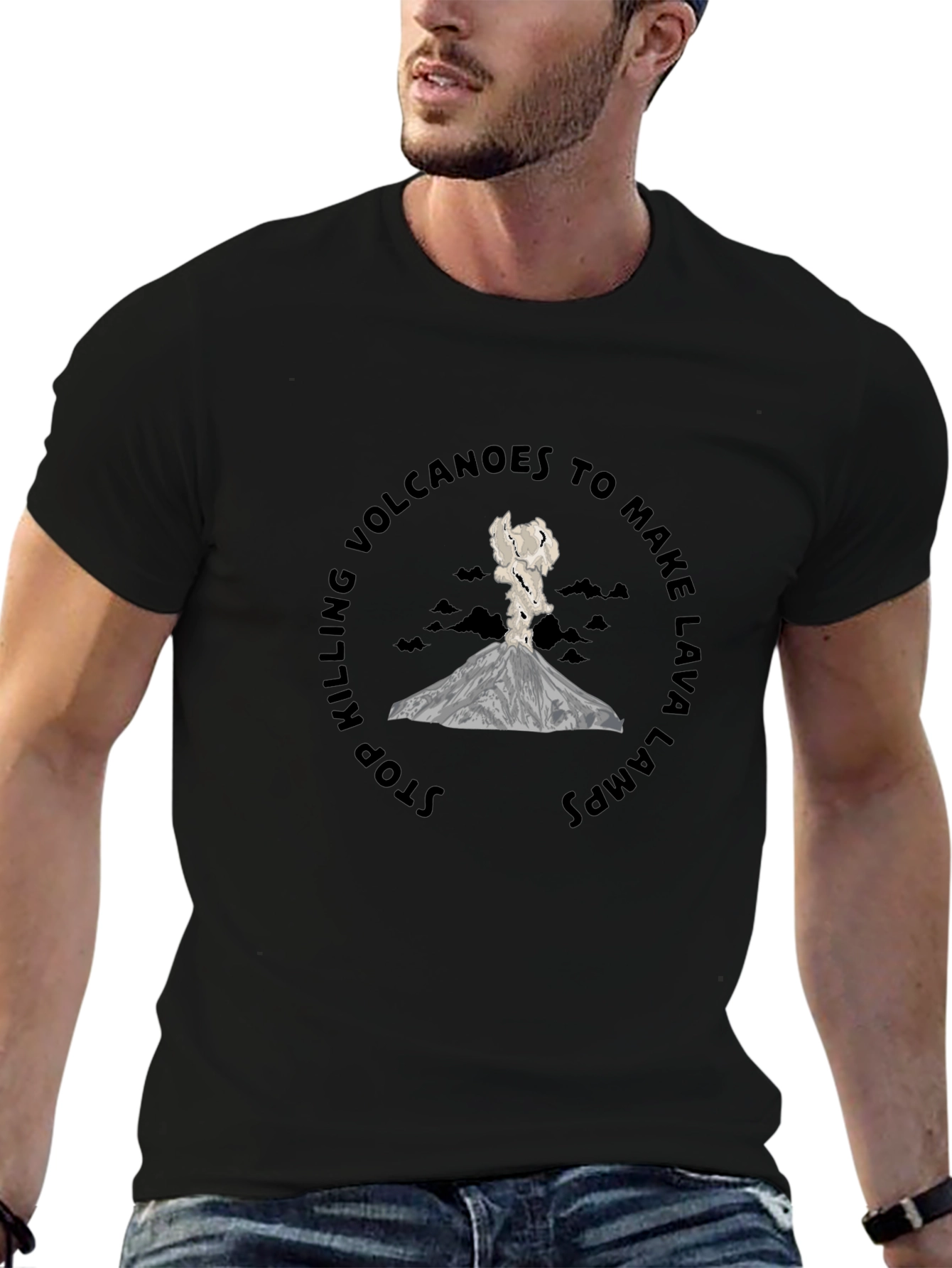 Volcano Lava Lamp T-Shirt